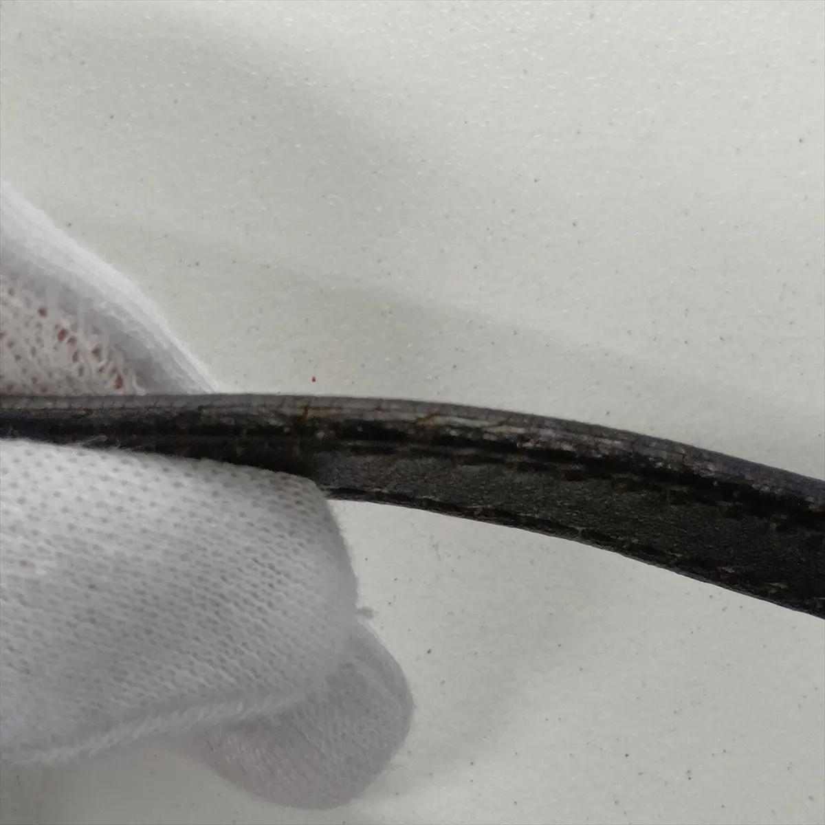 GG Canvas x Leather Handbag Black 07198 — view 11