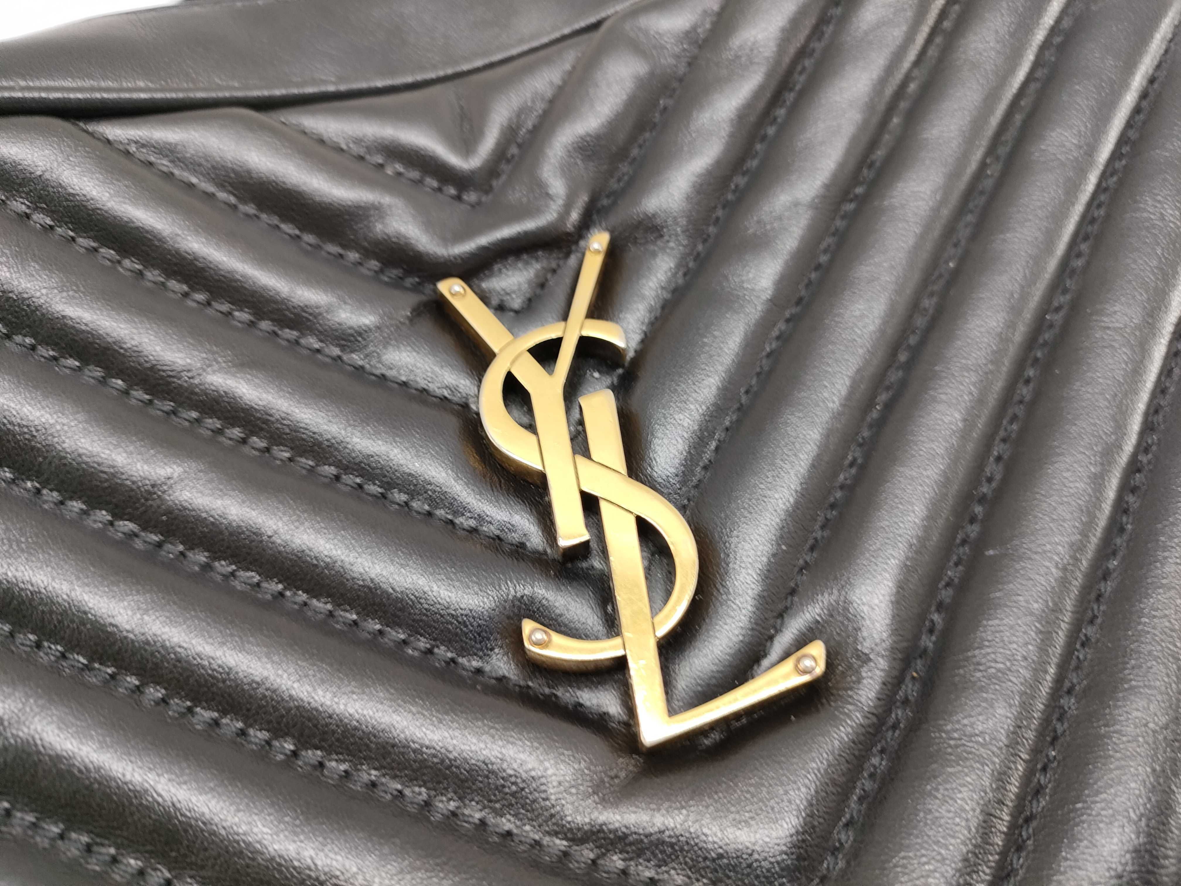 Lou Camera Leather Shoulder Bag, Black 612544 — view 13