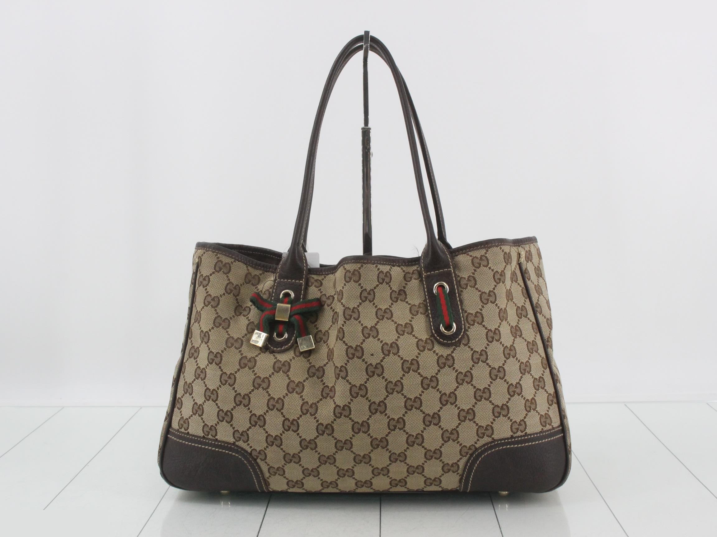 Sherry Ribbon Canvas Handbag