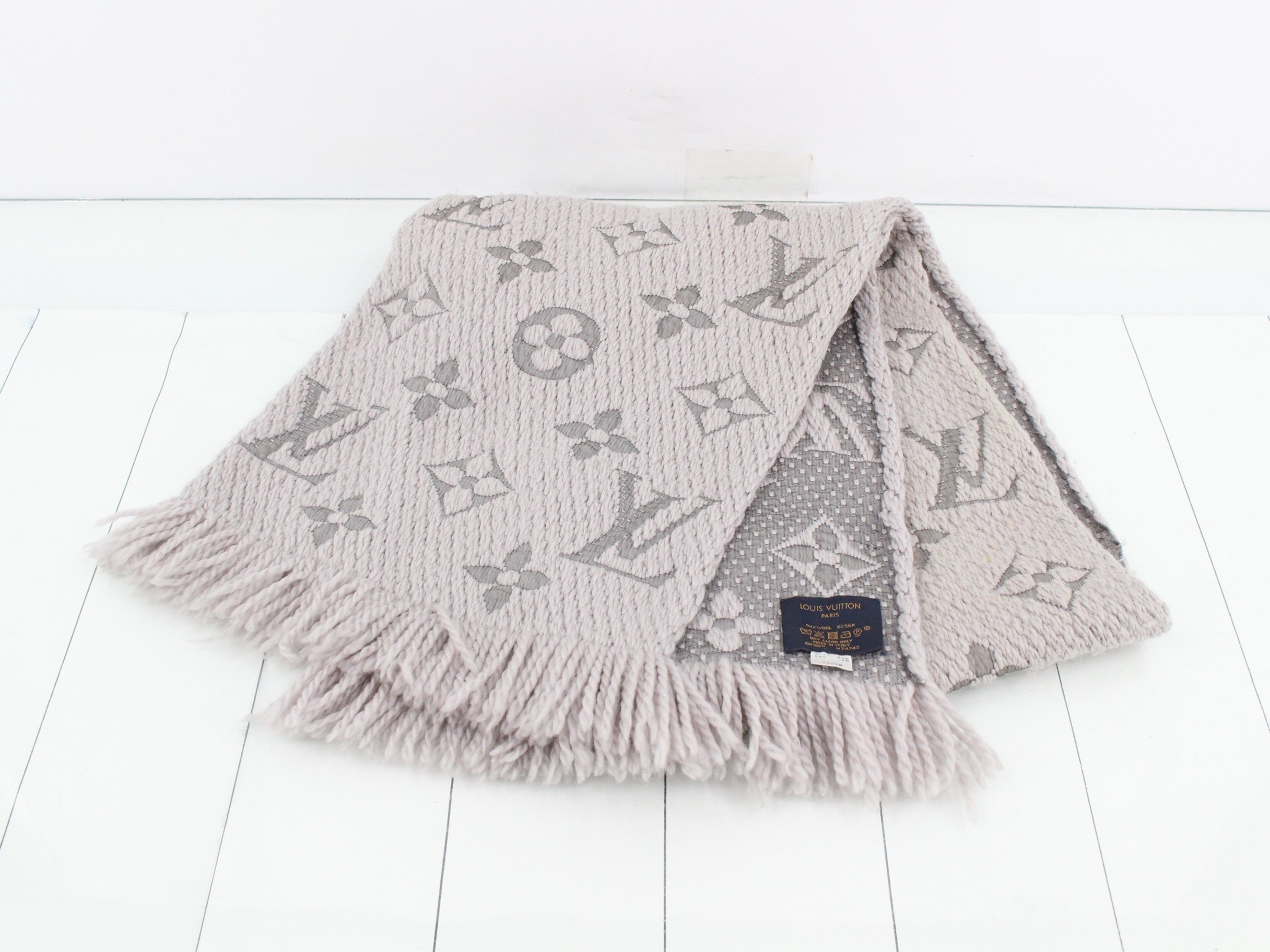 Echarpe Logomania Light Gray — view 2