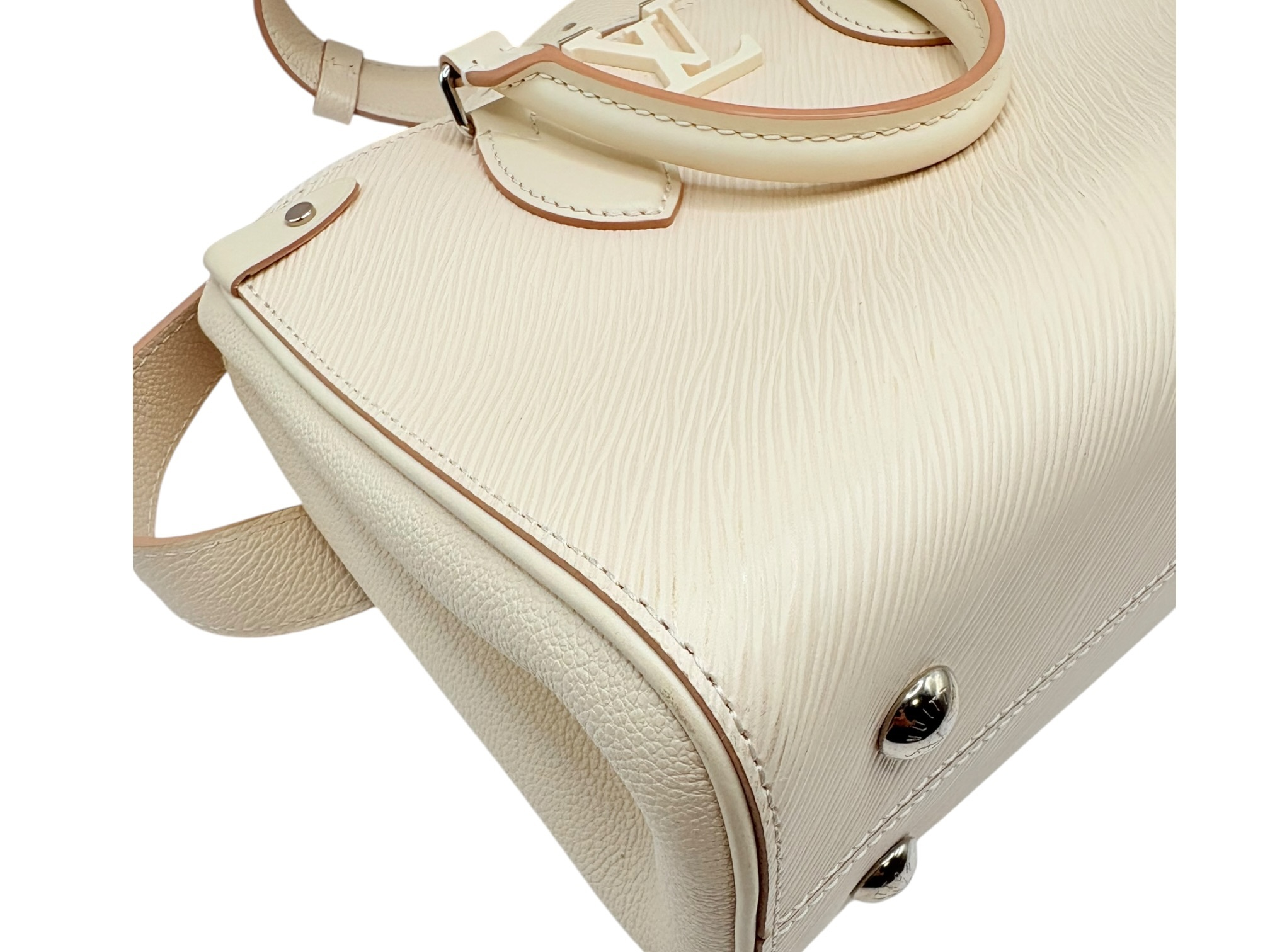 Epi Grenelle Tote PM M57681 White 2-Way Handbag — view 4