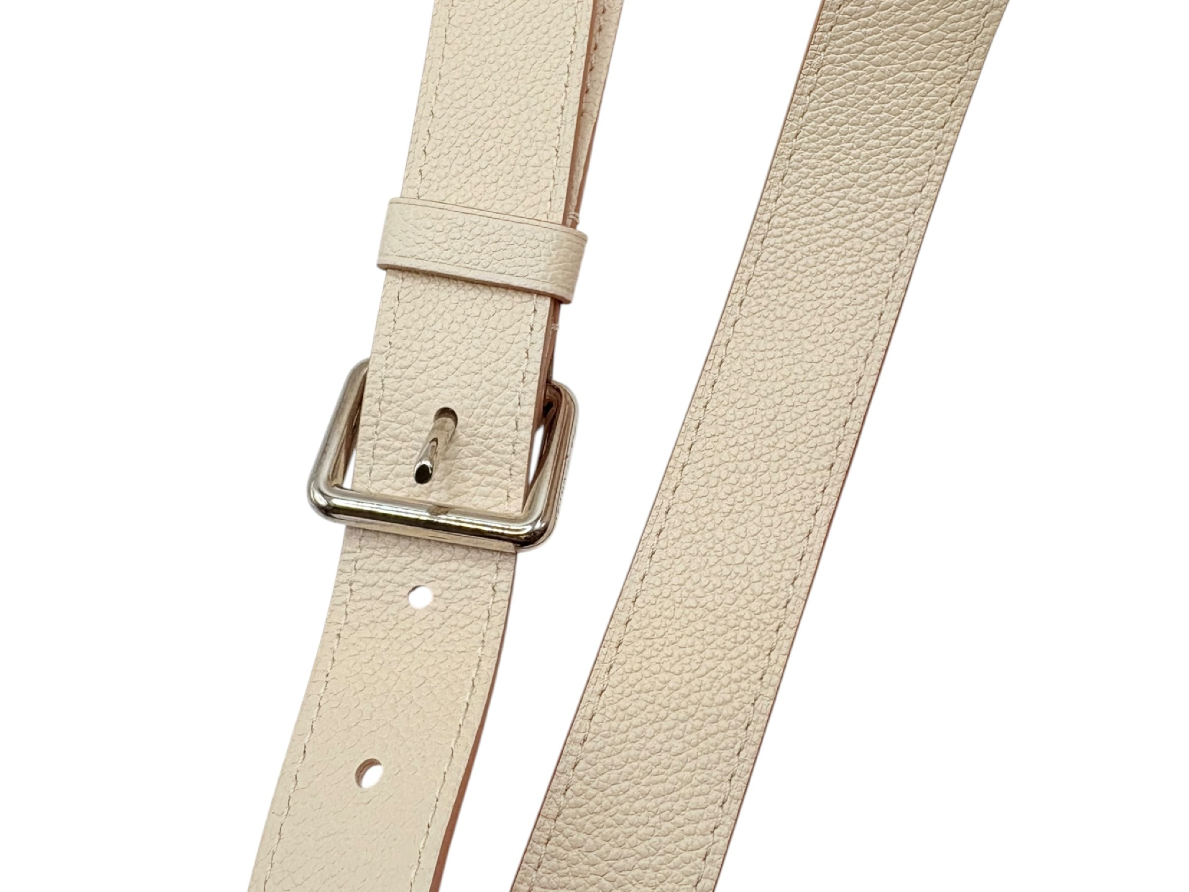 Epi Grenelle Tote PM M57681 White 2-Way Handbag — view 7