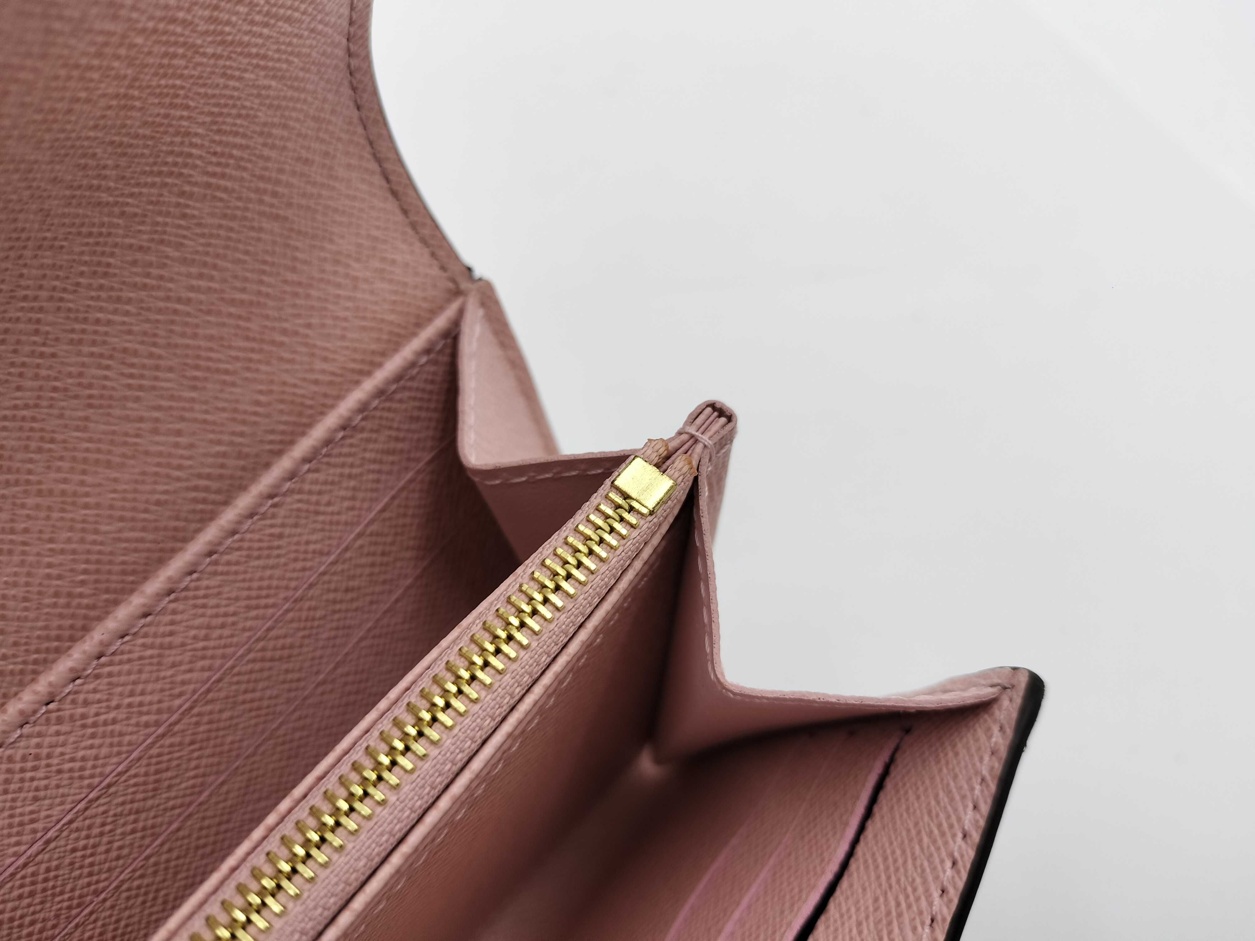 Monogram Portefeuille Sarah Wallet (with box and dust bag) — view 10