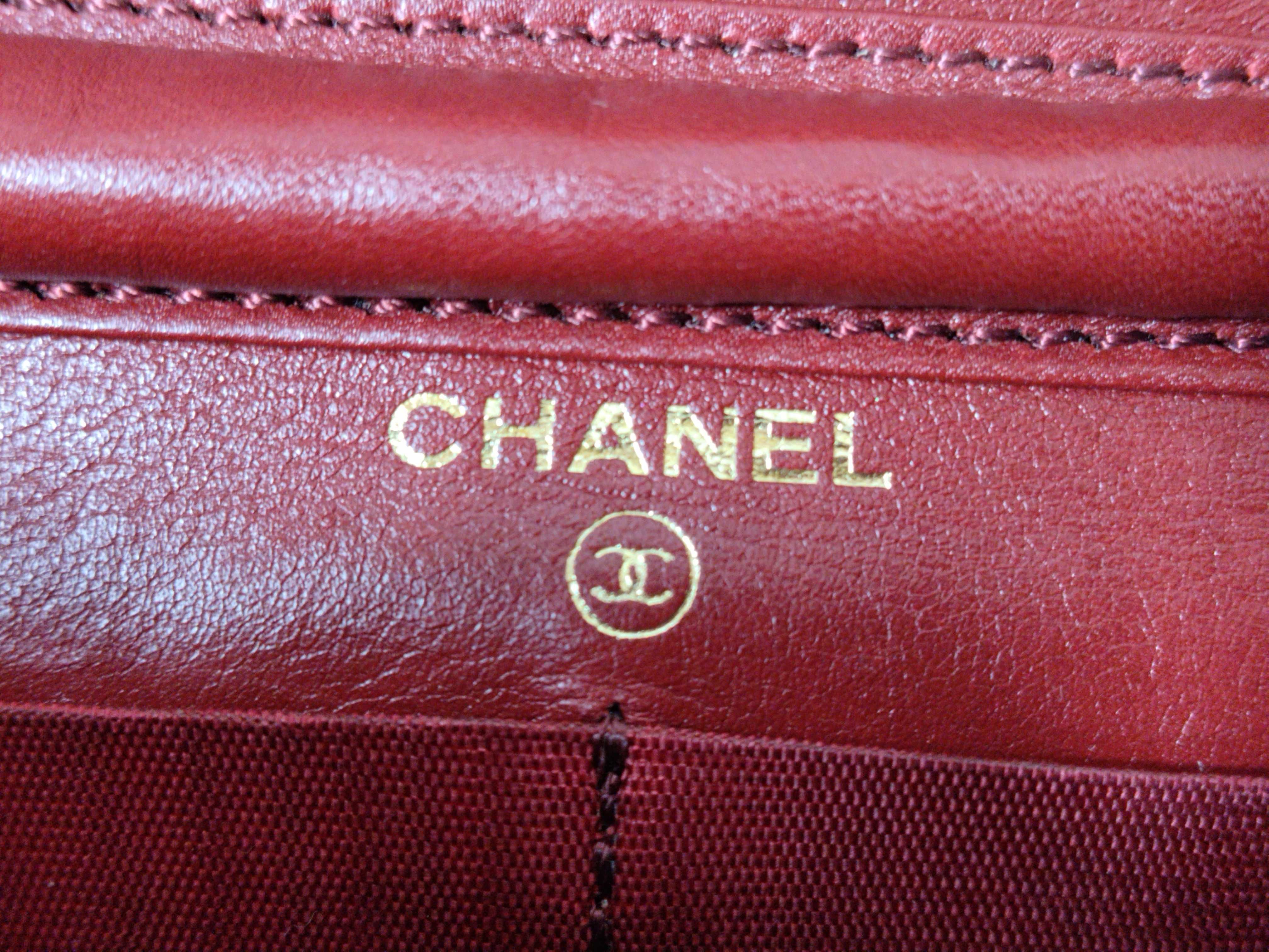 Coco Mark Chain Shoulder Bag, Bordeaux Shoulder Bag — view 14