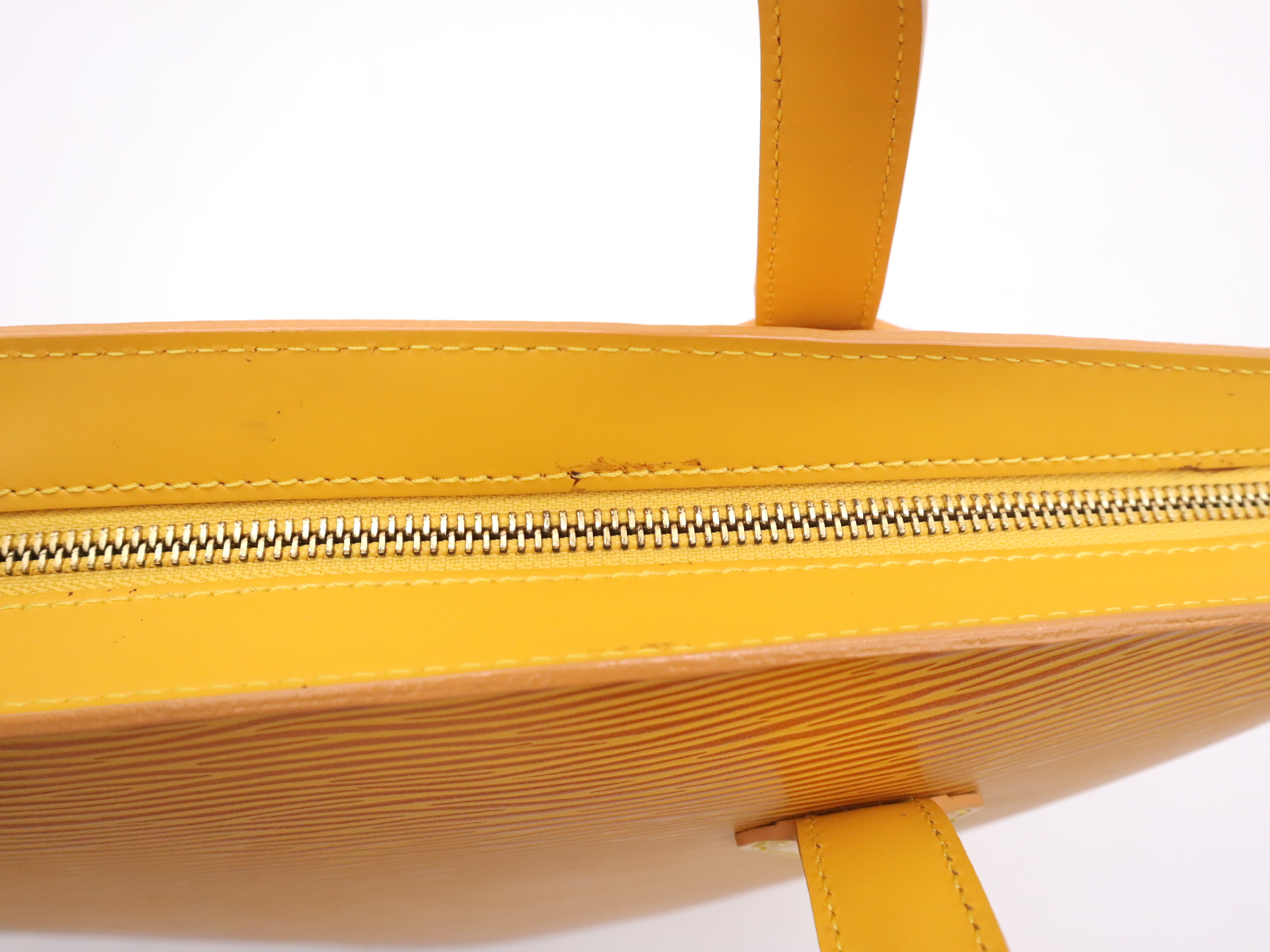 M52269 Epi Saint Jacques Shopping Tassili Yellow Tote Bag — view 12