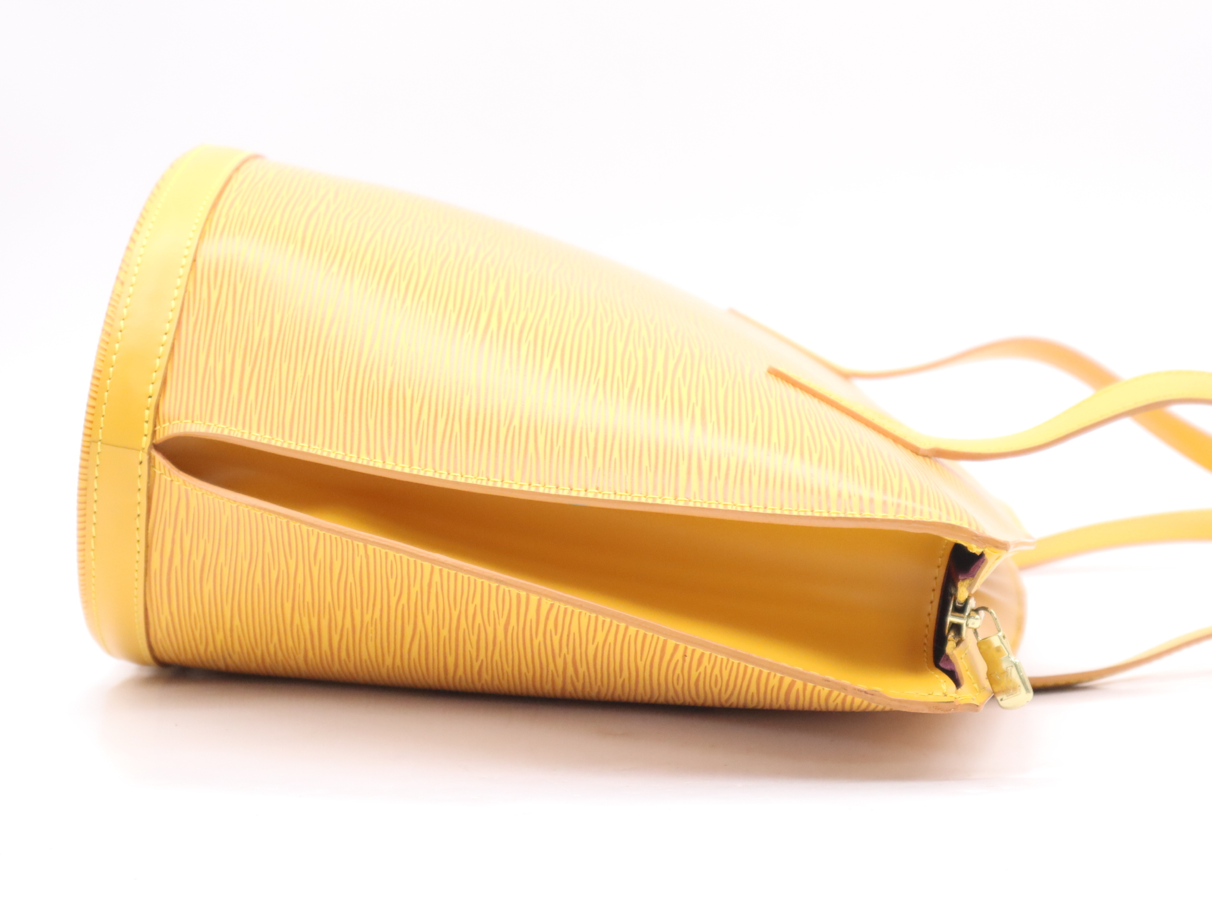 M52269 Epi Saint Jacques Shopping Tassili Yellow Tote Bag — view 5