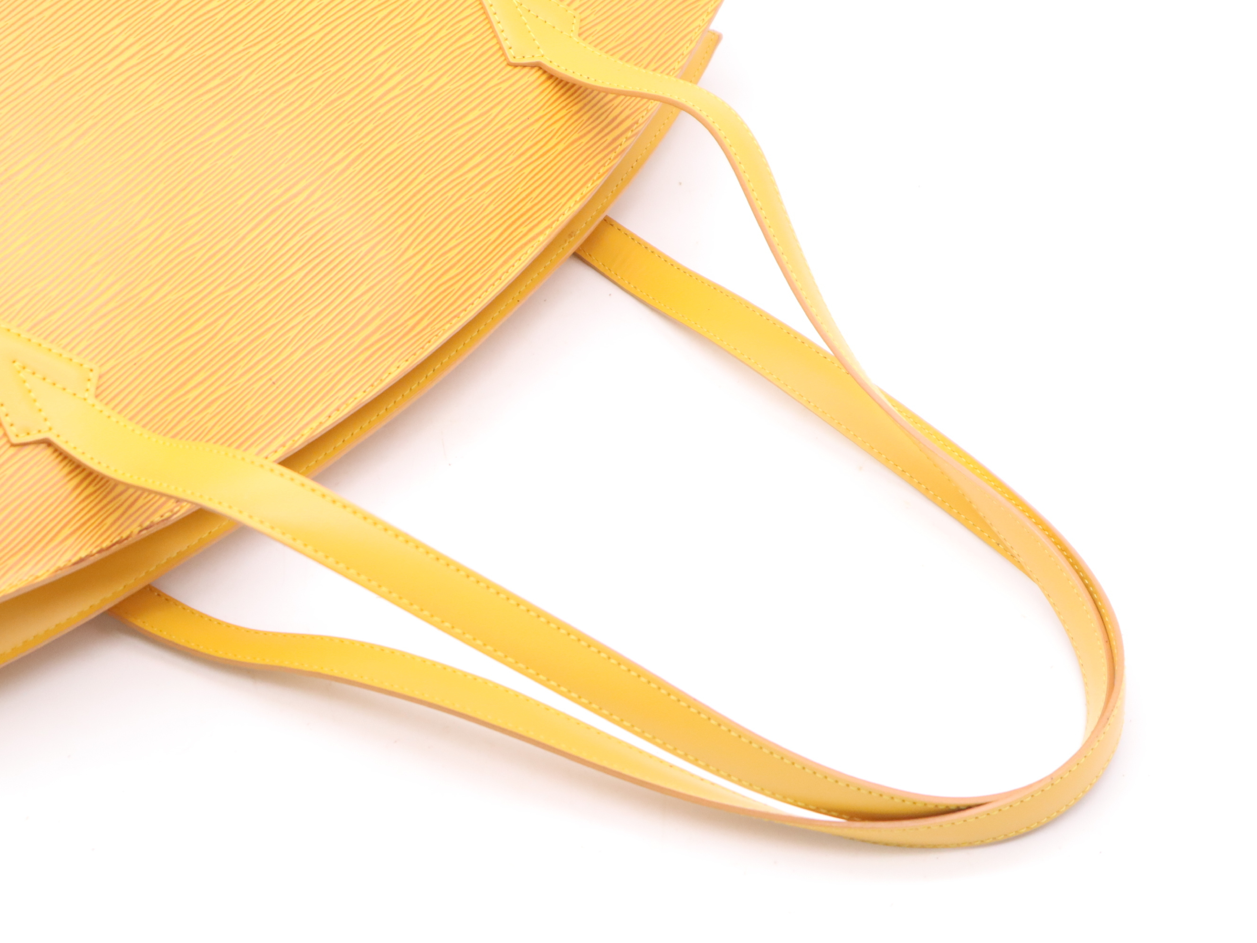 M52269 Epi Saint Jacques Shopping Tassili Yellow Tote Bag — view 6