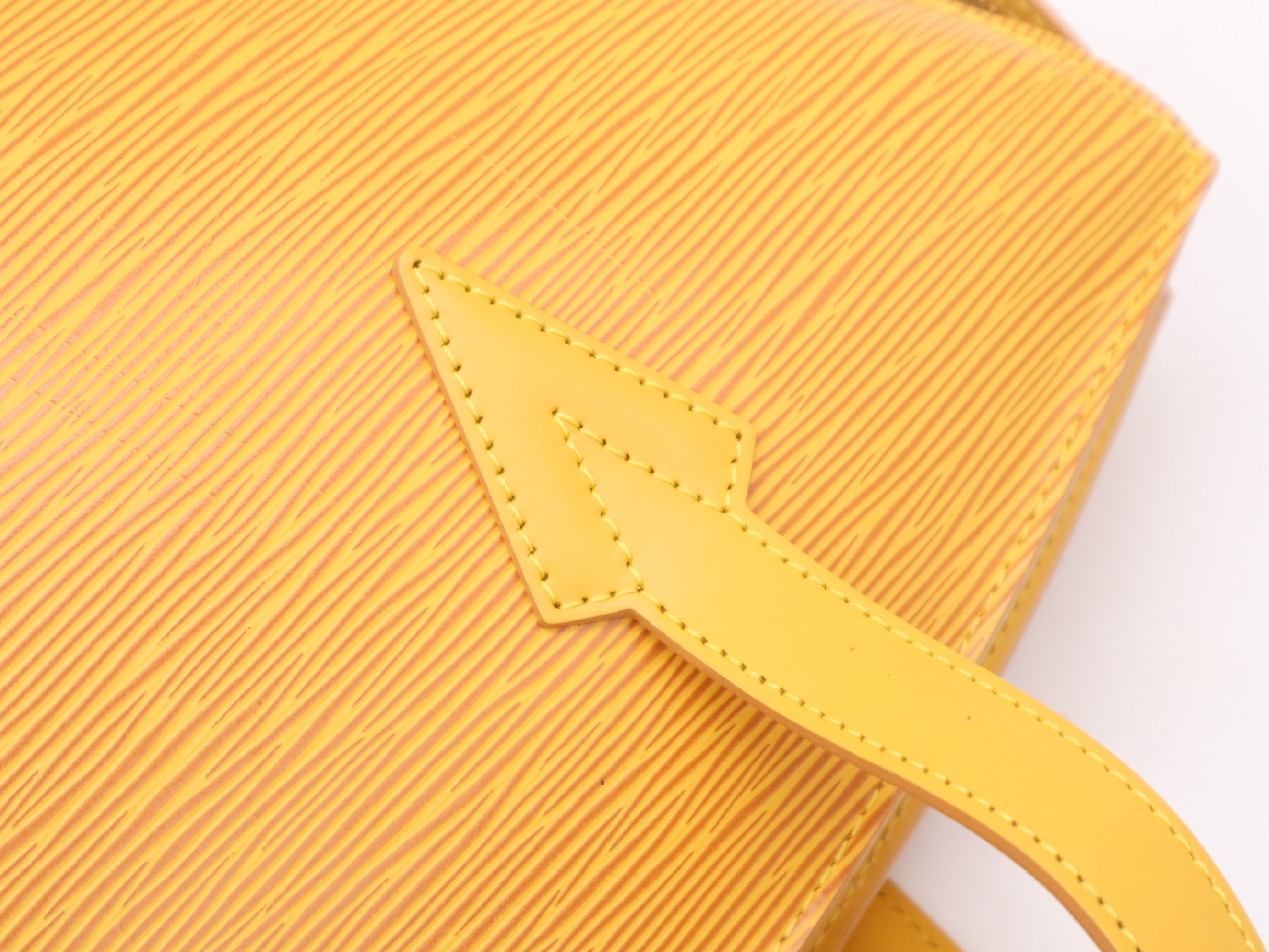 M52269 Epi Saint Jacques Shopping Tassili Yellow Tote Bag — view 8