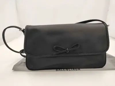 791997 Leopolda Black Shoulder Bag