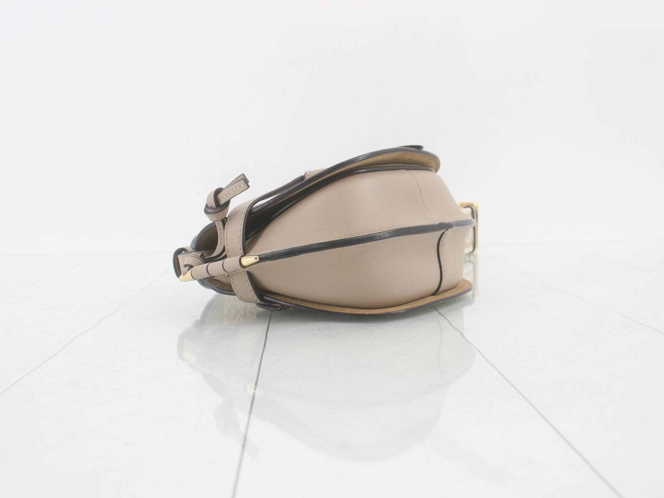 Gate Dual Mini Shoulder Bag, Unused, Stored, Beige — view 5