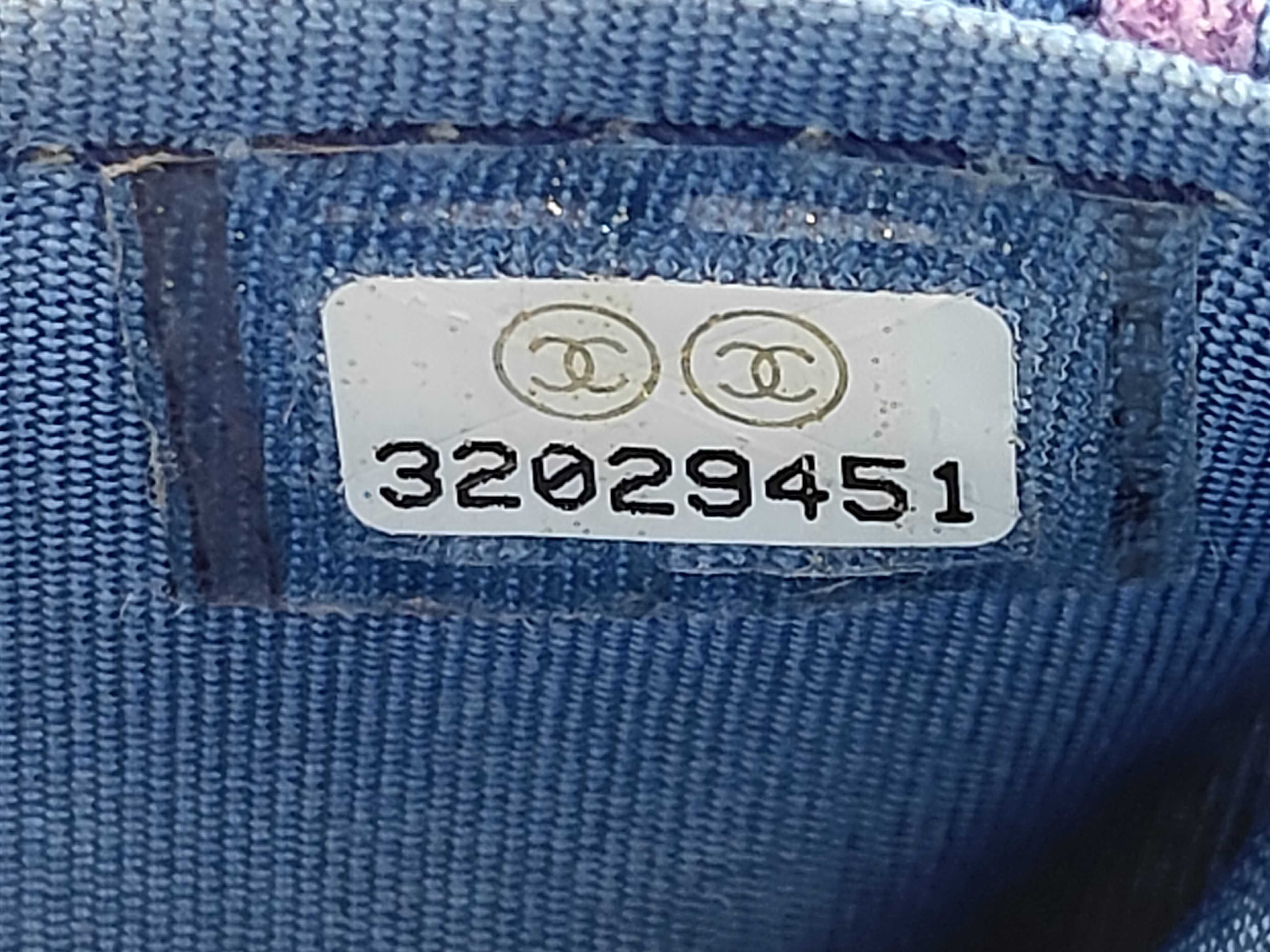 Mini Matelassé Denim Shoulder Bag — view 11