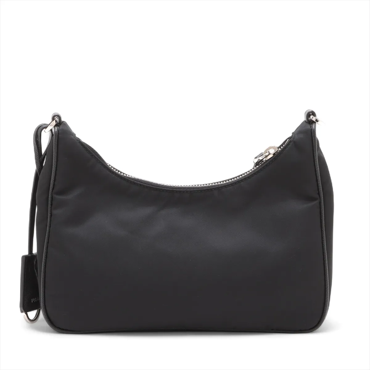 Tessuto Nylon x Leather 2WAY Shoulder Bag Black — view 2