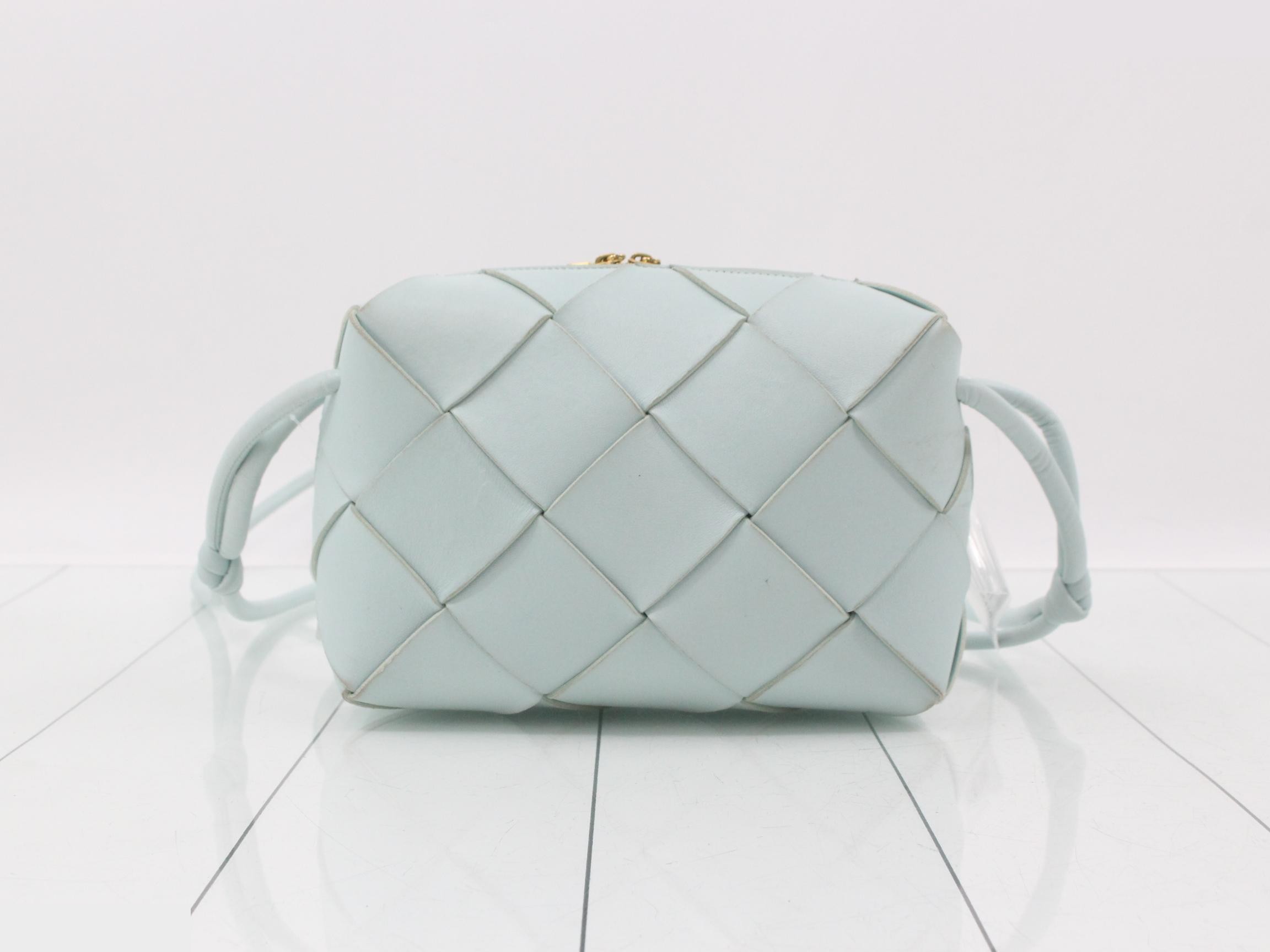 Maxi Intrecciato Leather Shoulder Bag — view 2