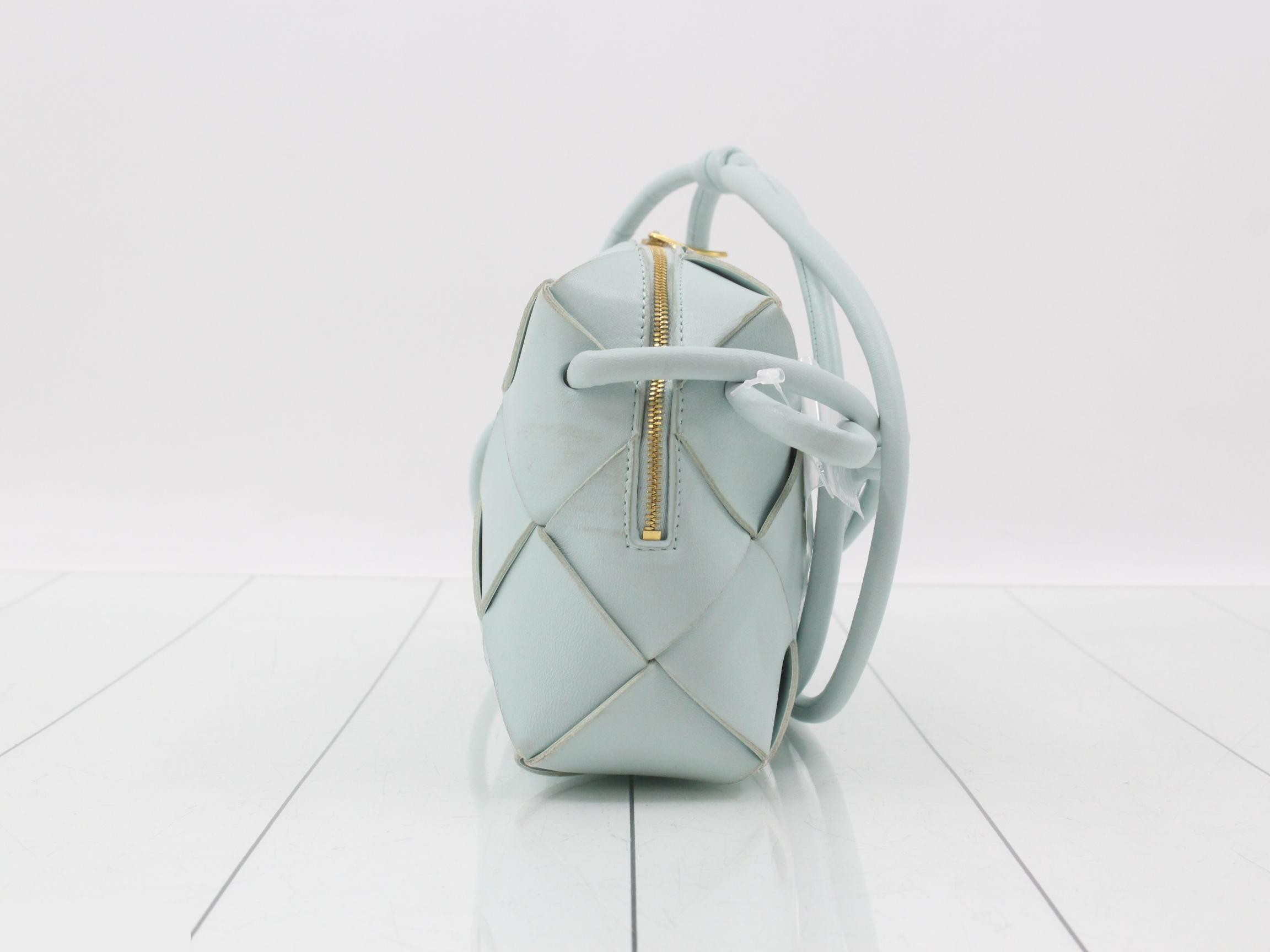 Maxi Intrecciato Leather Shoulder Bag — view 4