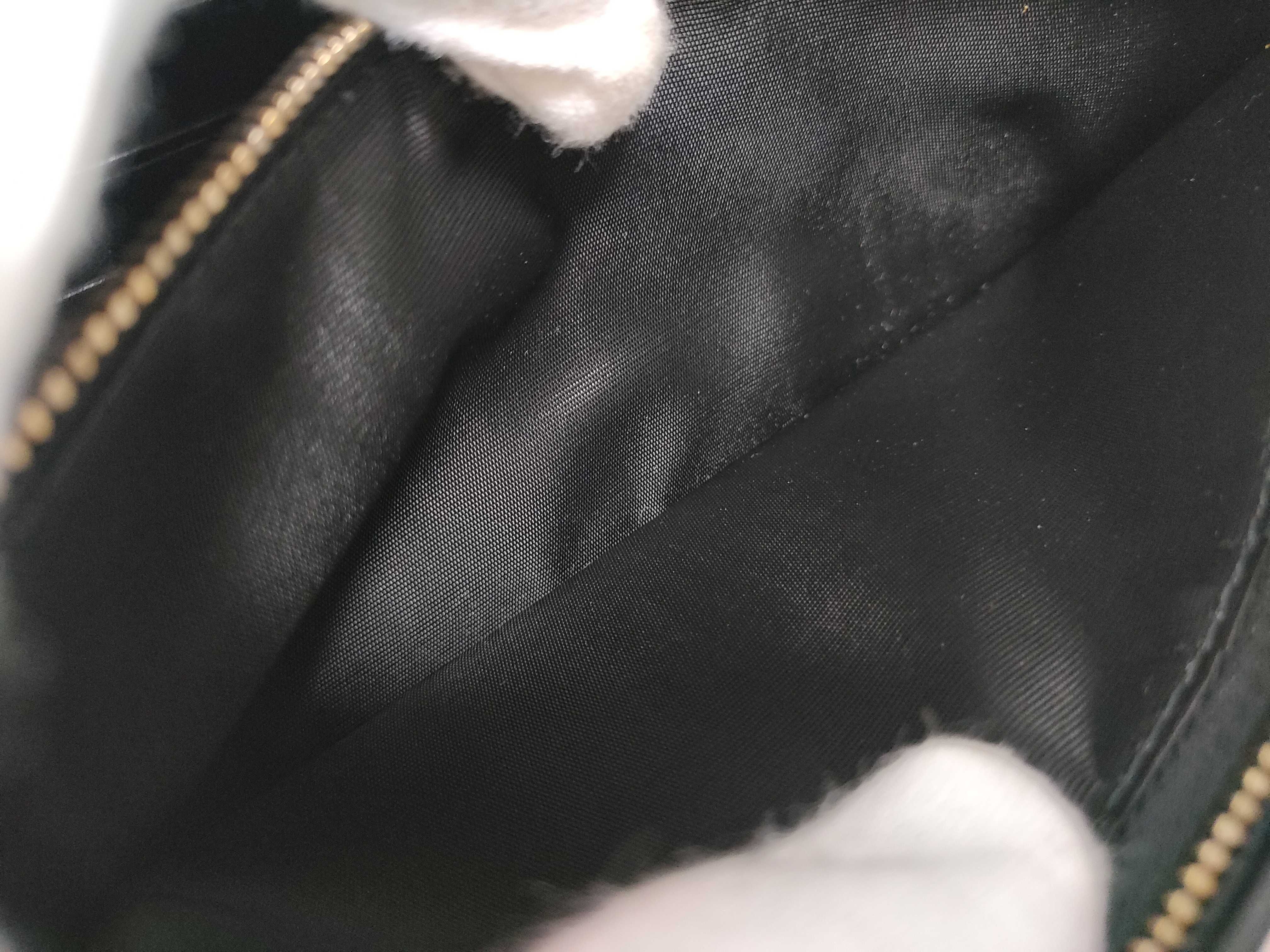 FR- Lady Leather Chain Wallet Black Shoulder Bag — view 14