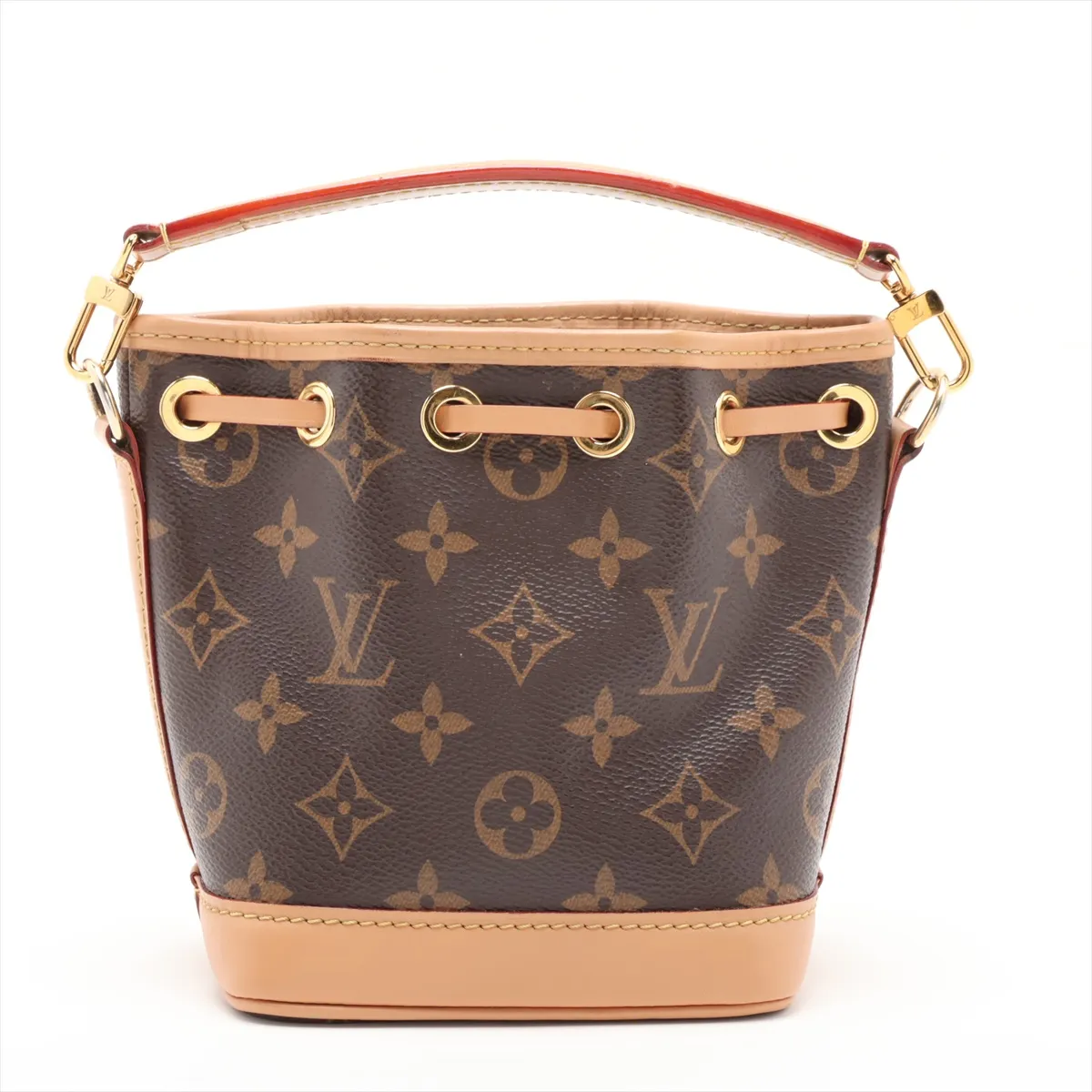 Monogram Nano Noe M81266 Brown, without strap, RFID detected. — view 2