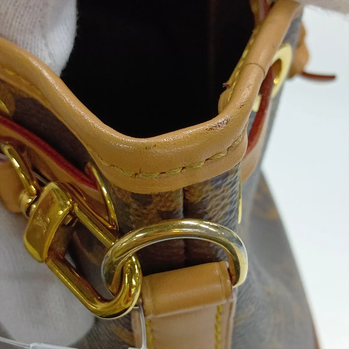 Monogram Nano Noe M81266 Brown, without strap, RFID detected. — view 11