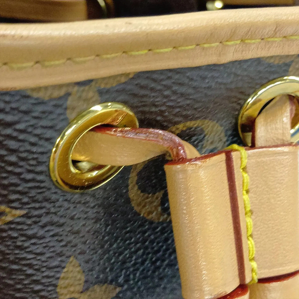 Monogram Nano Noe M81266 Brown, without strap, RFID detected. — view 12