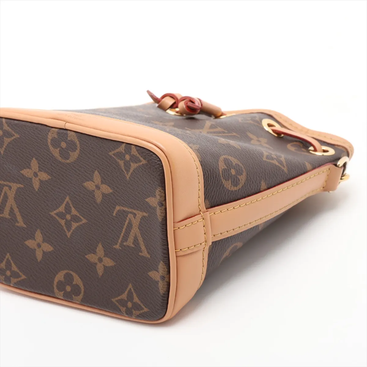Monogram Nano Noe M81266 Brown, without strap, RFID detected. — view 3