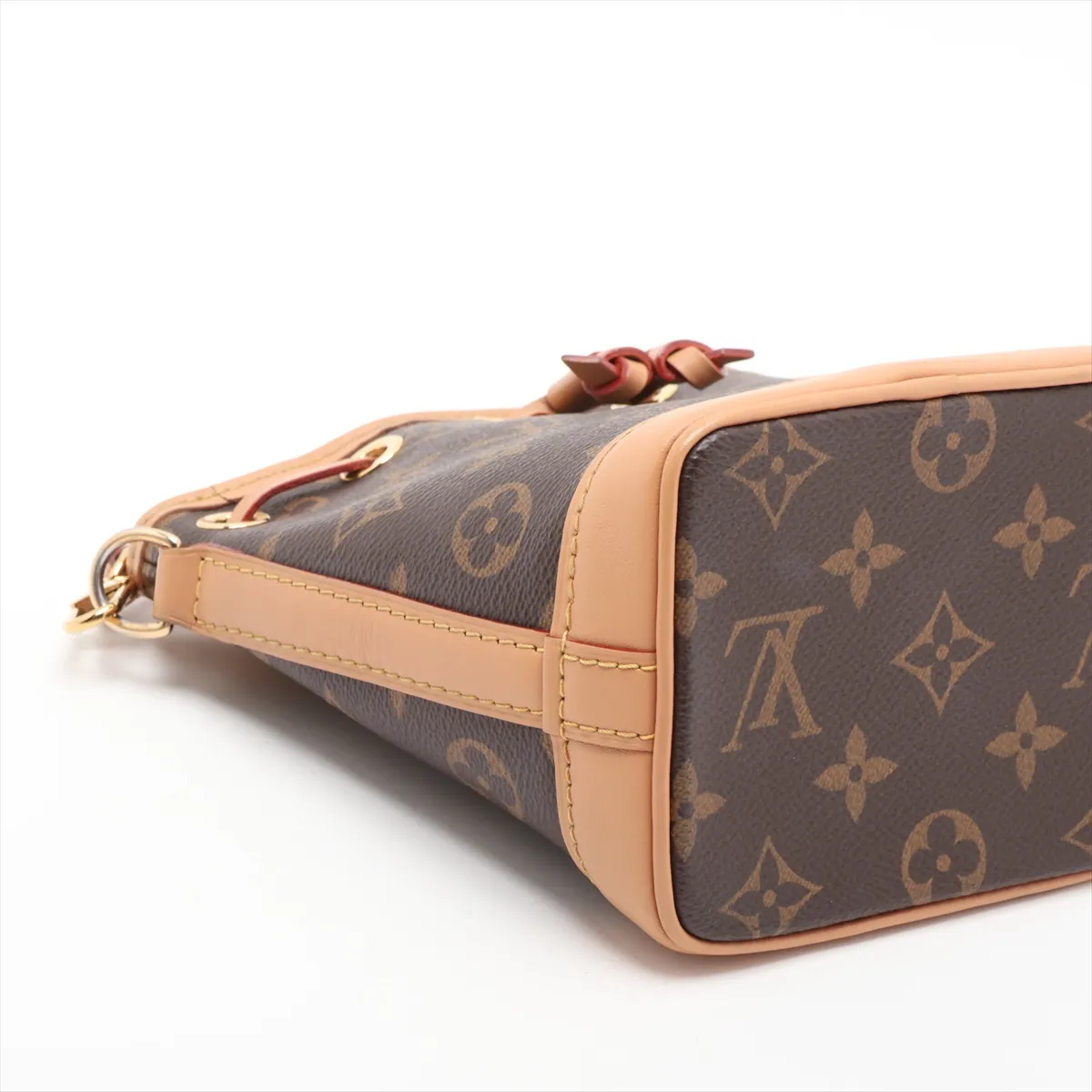 Monogram Nano Noe M81266 Brown, without strap, RFID detected. — view 4