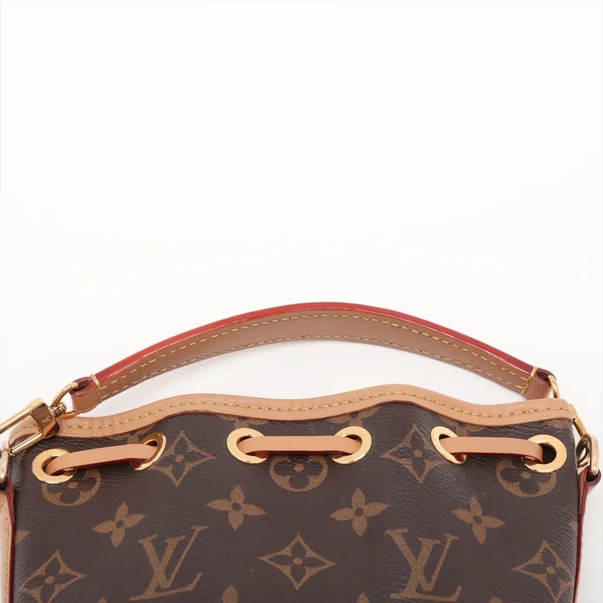 Monogram Nano Noe M81266 Brown, without strap, RFID detected. — view 6