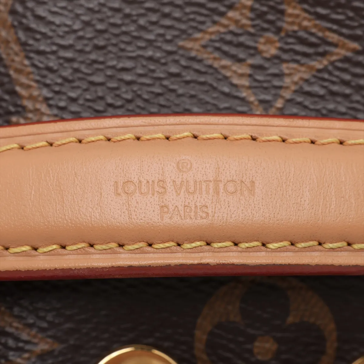 Monogram Nano Noe M81266 Brown, without strap, RFID detected. — view 8