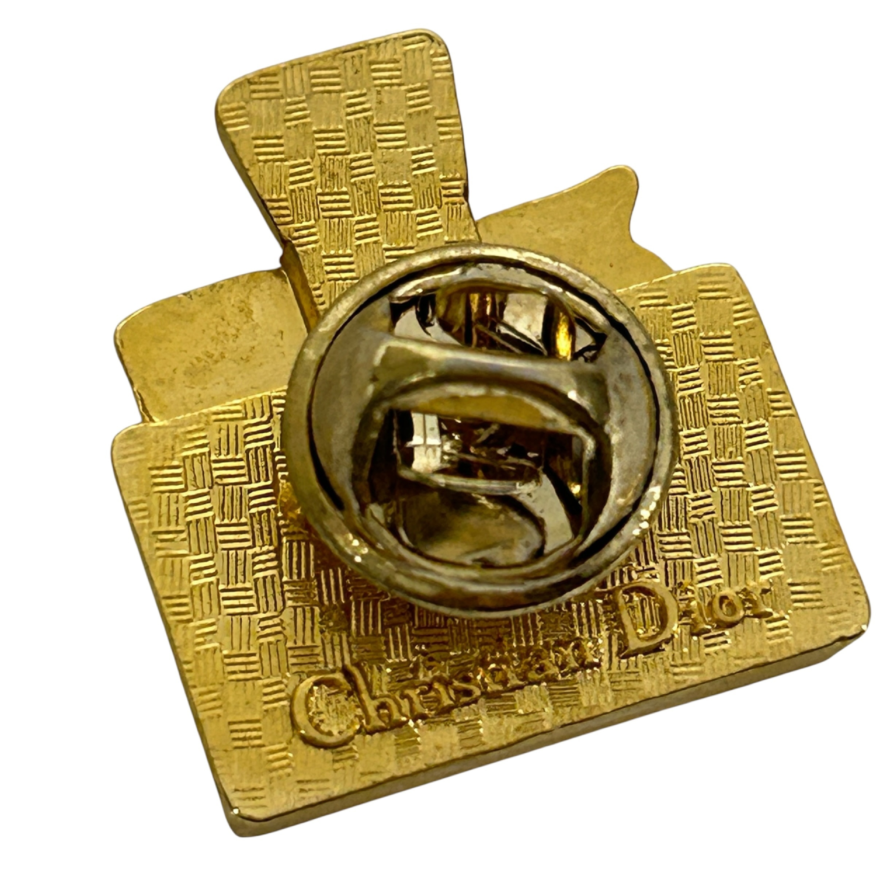 Perfume Bottle Motif Pin Badge 3-Piece Set Brooch Gold Tone Metal Material Novelty Brooch — view 3