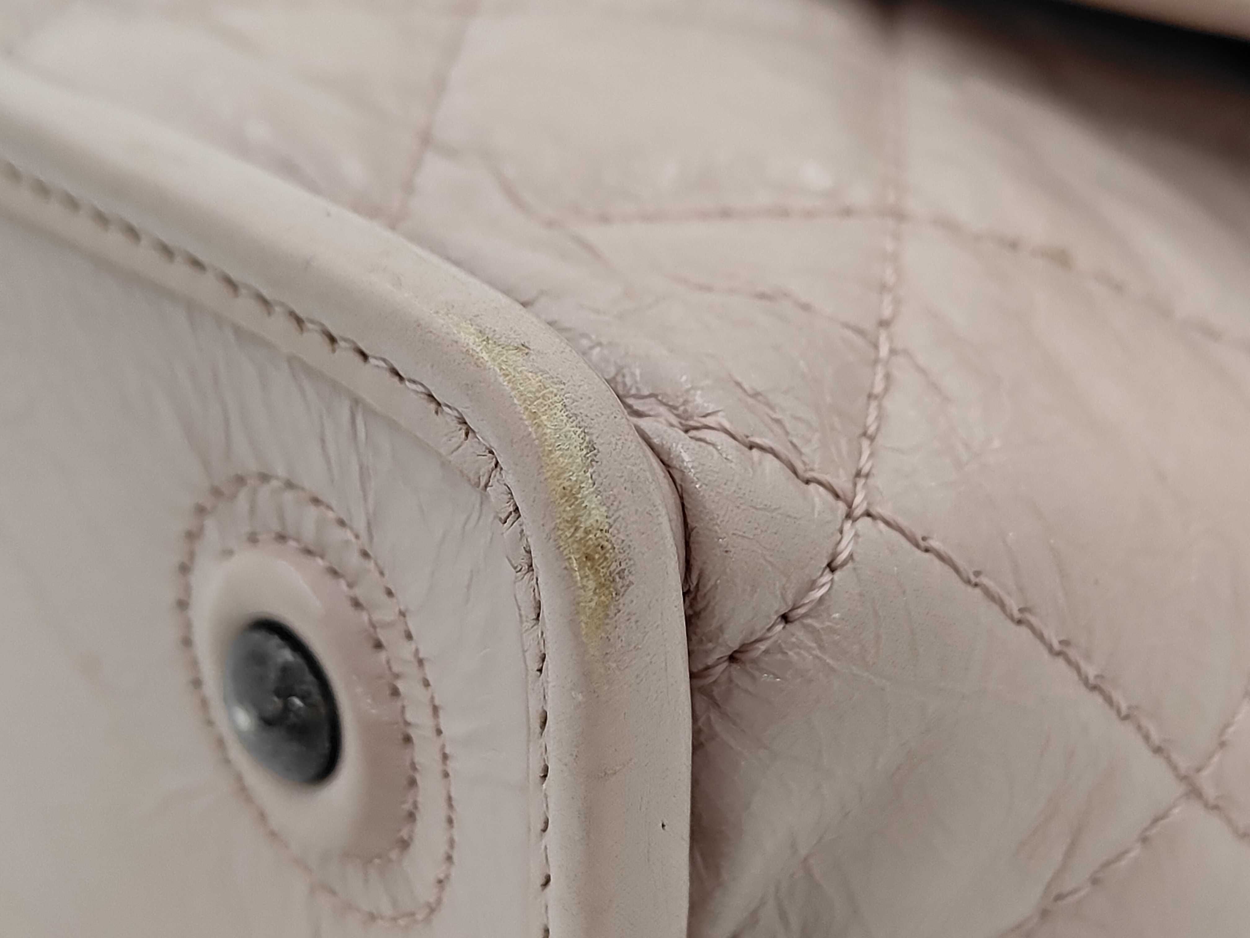Classic Flap Shoulder Bag with Pearl-like Finish — view 4