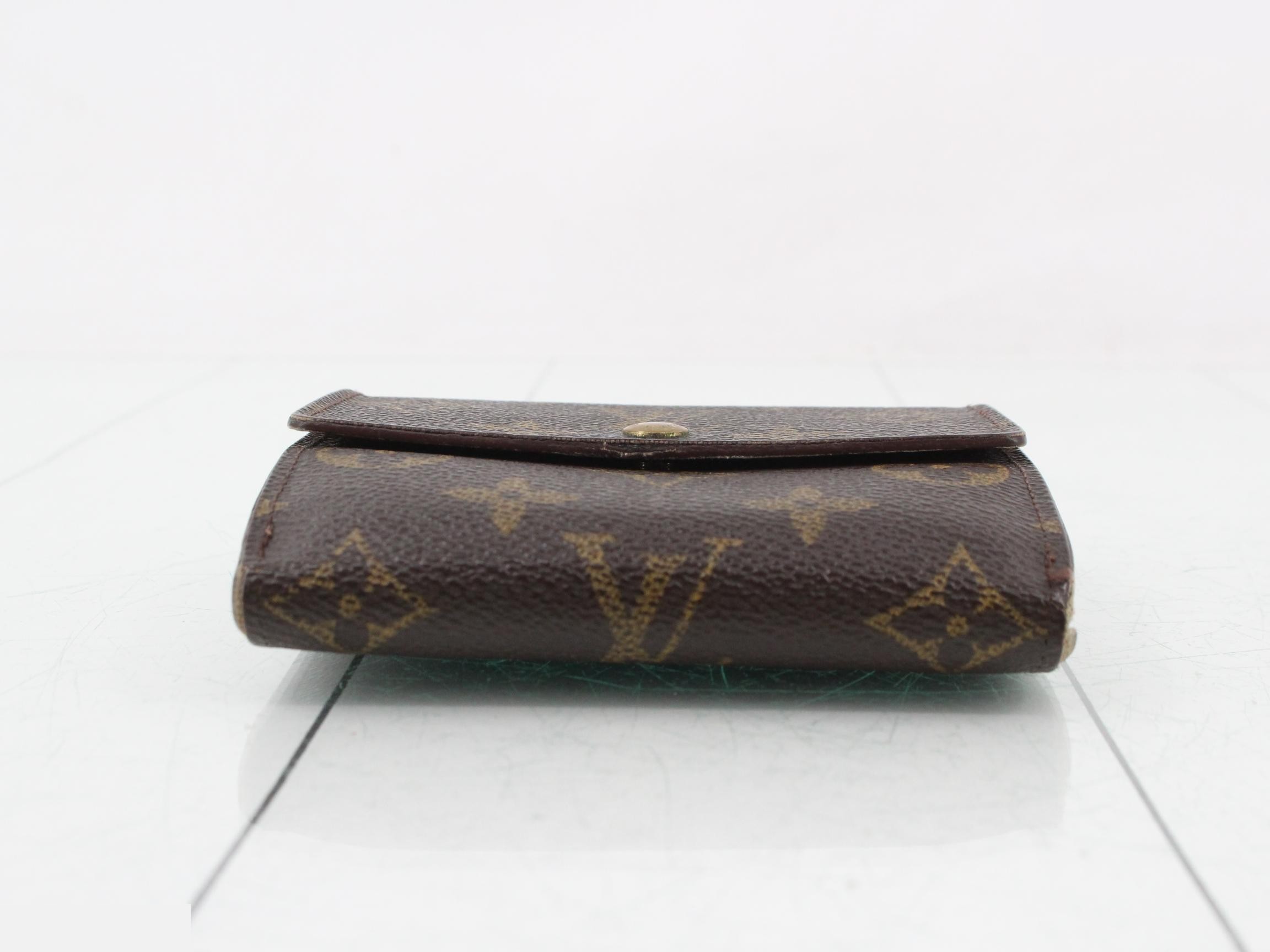 Portefeuille Elise M61654 Monogram Double Snap Wallet — view 3
