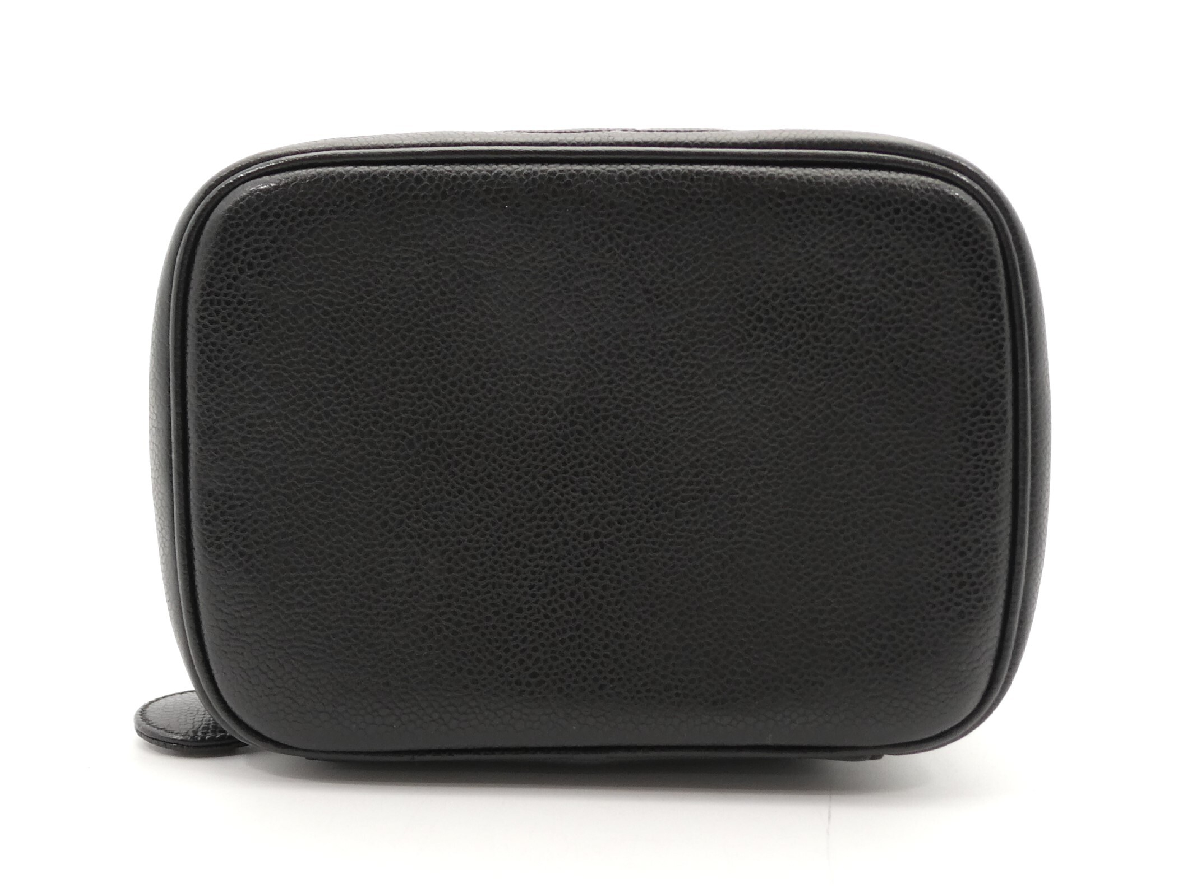 Coco Mark Caviar Skin Vanity Bag — view 5