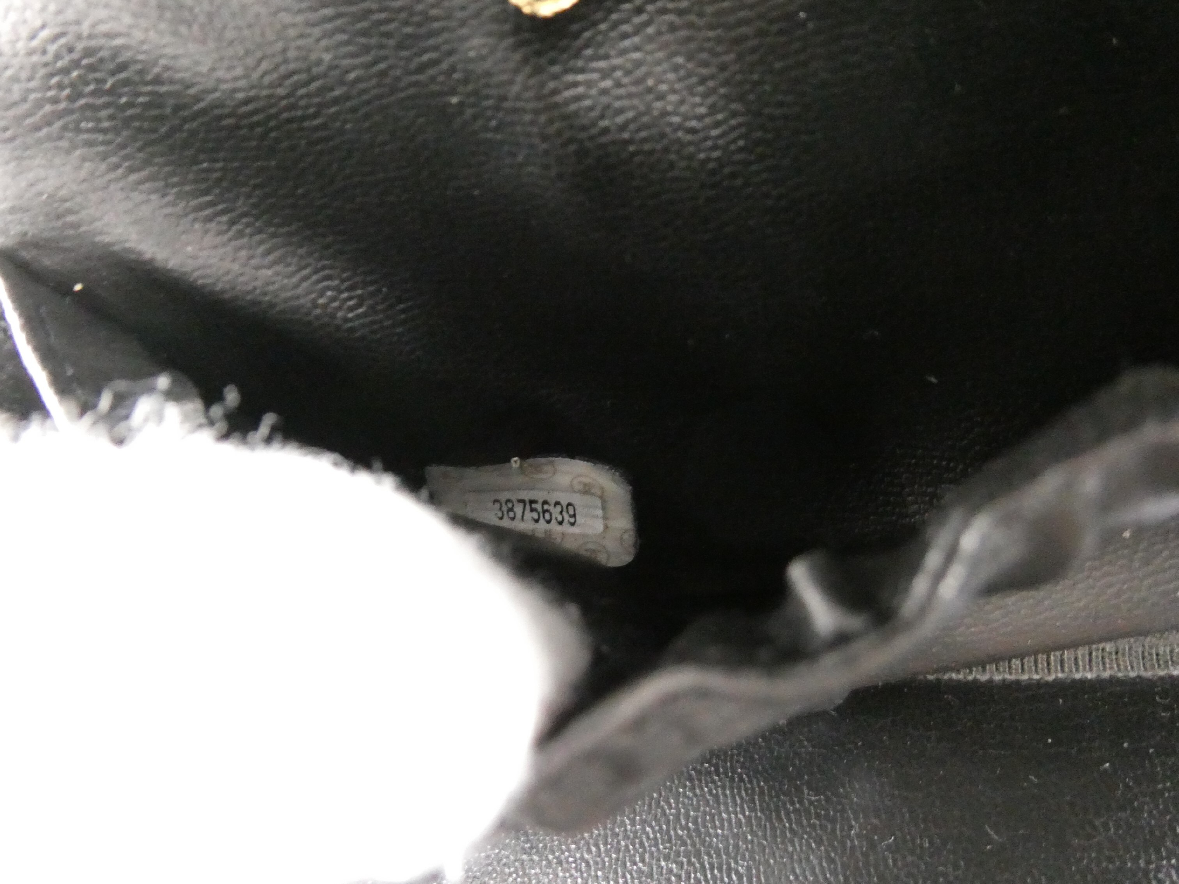 Coco Mark Caviar Skin Vanity Bag — view 9