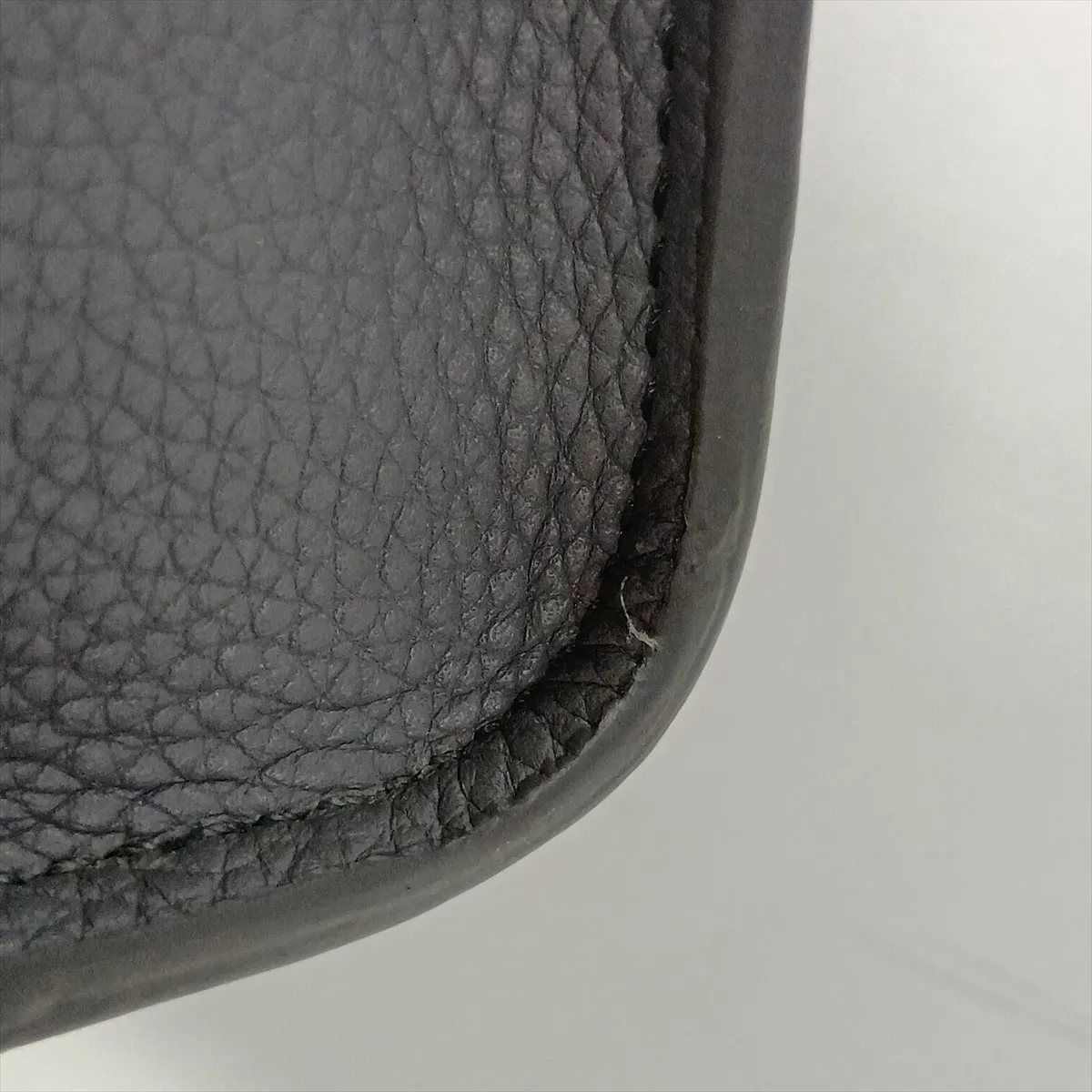 Luggage Nano Shopper Leather 2-Way Handbag, Gray — view 13