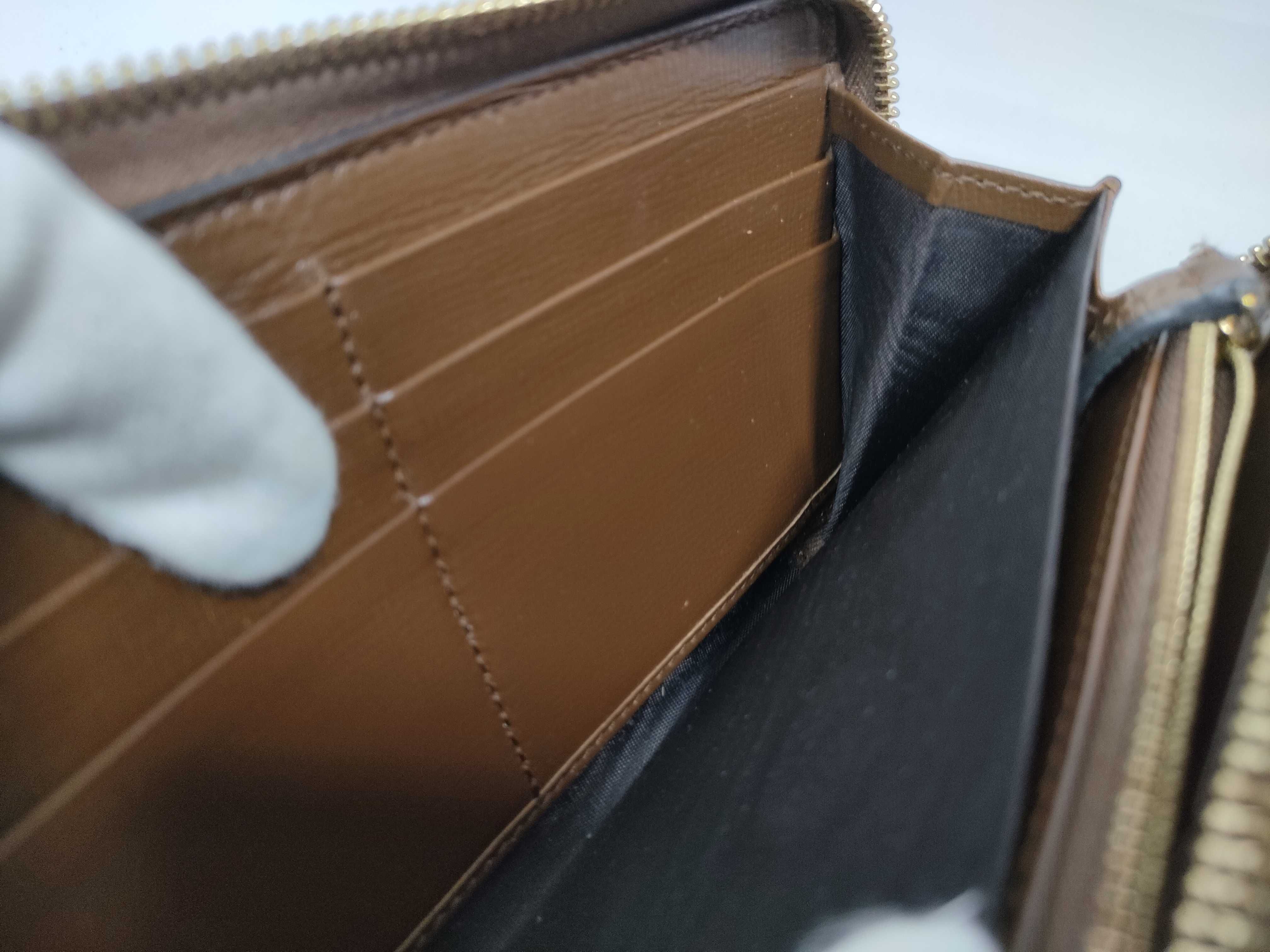 Horsebit Round Zipper Long Wallet (IY9118) — view 12