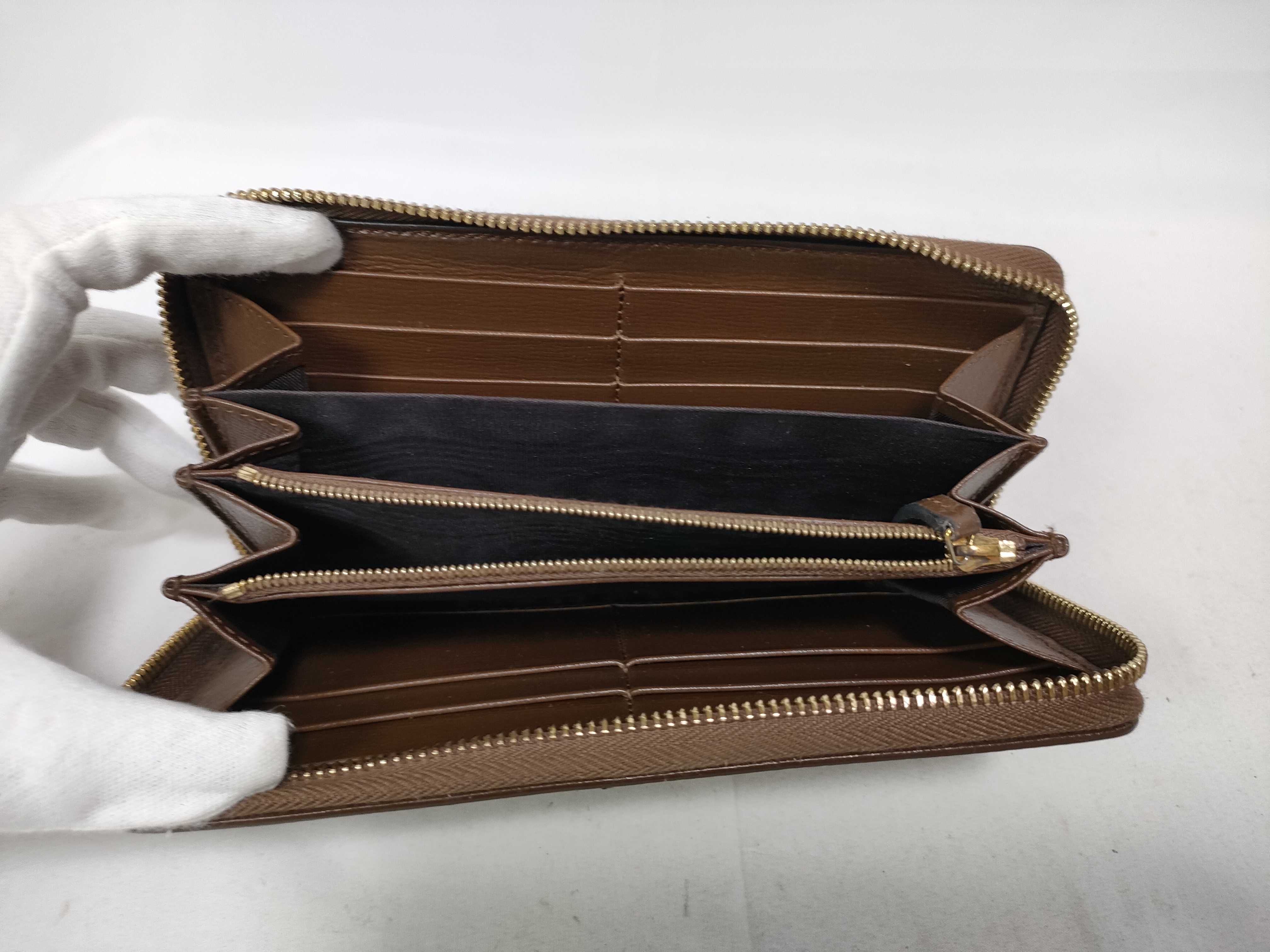 Horsebit Round Zipper Long Wallet (IY9118) — view 10