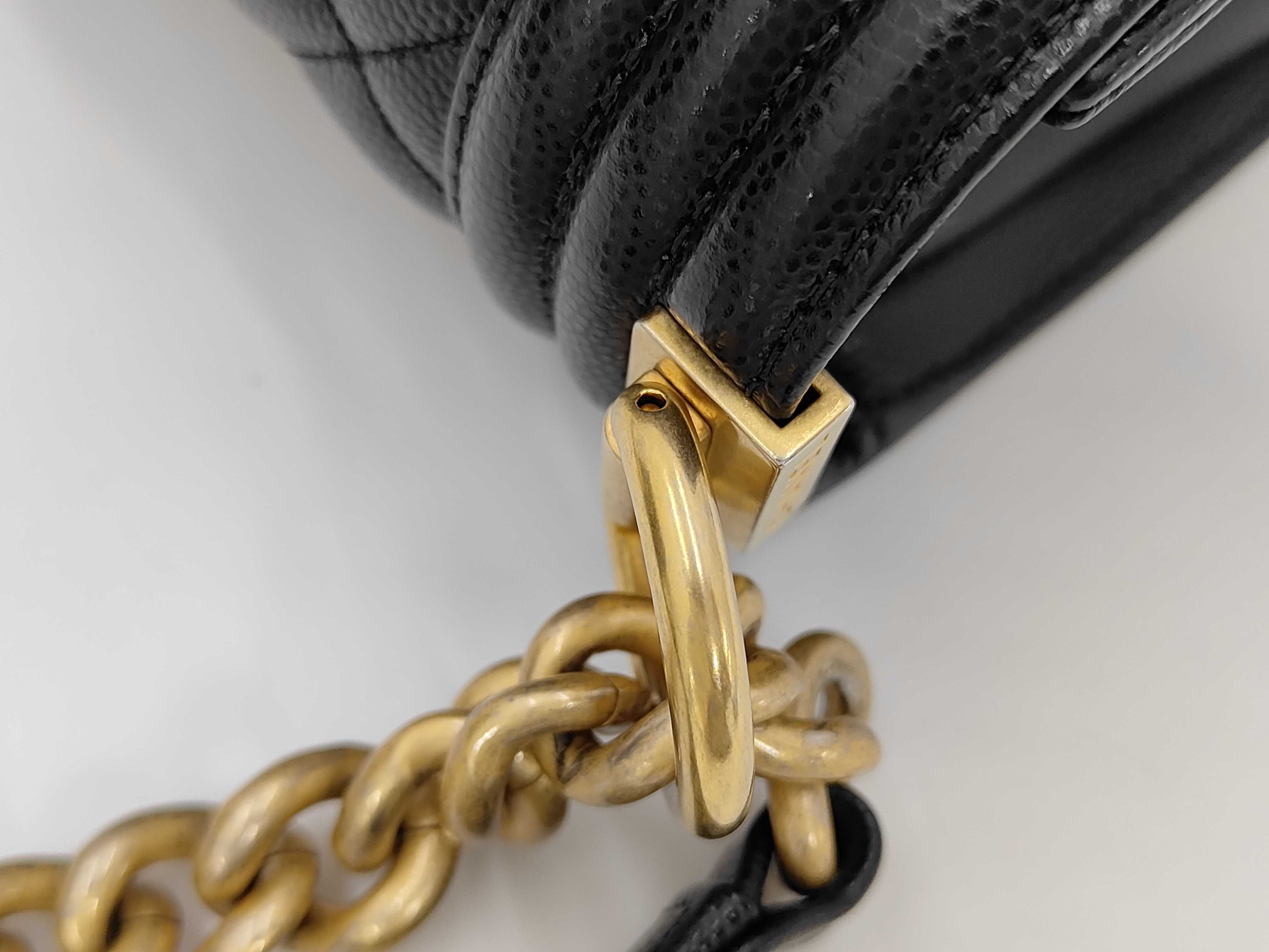 Boy Chanel 25 Chain Shoulder Bag — view 7
