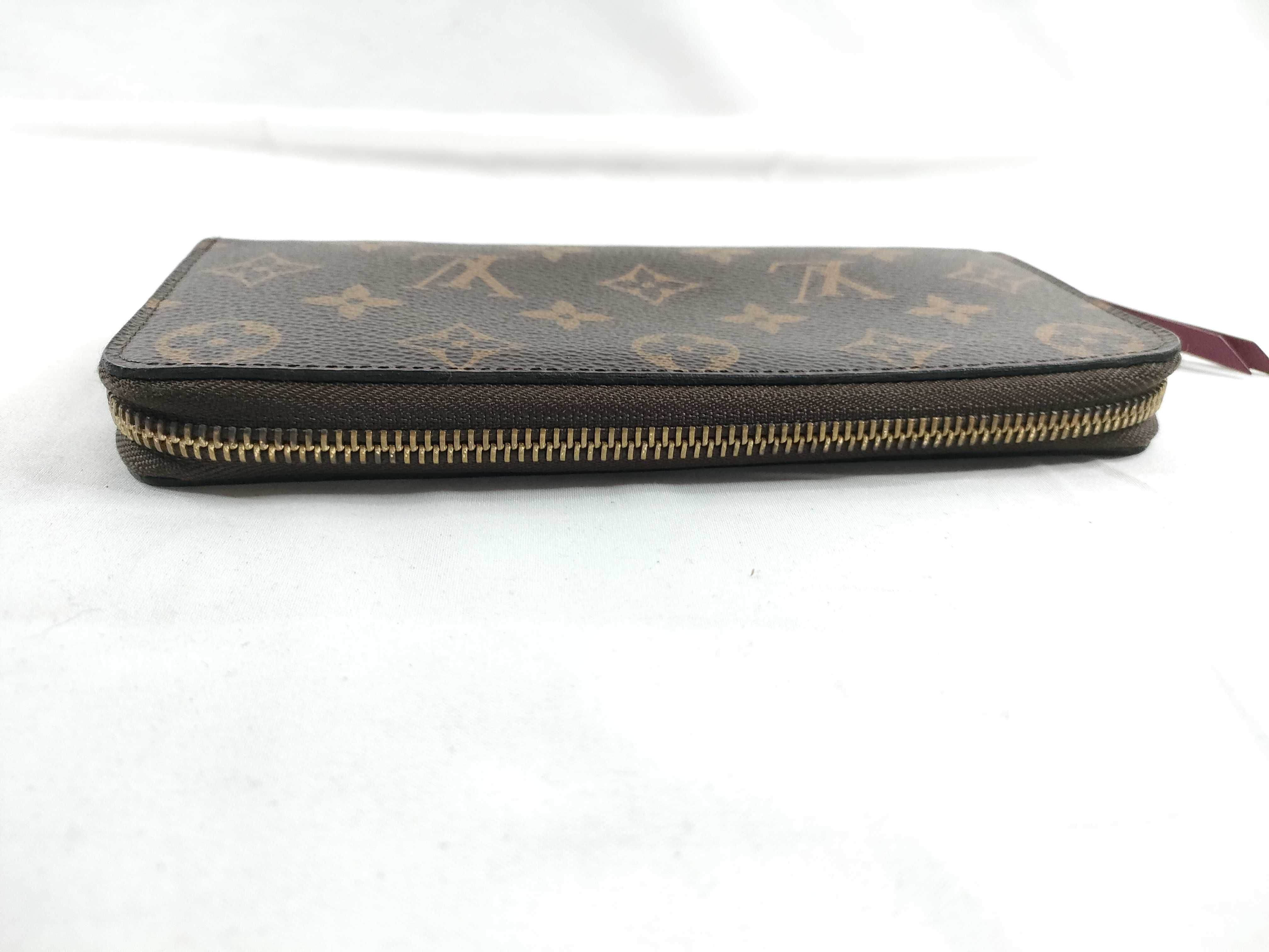 Monogram Portefeuille Clemence Fuchsia Wallet — view 6