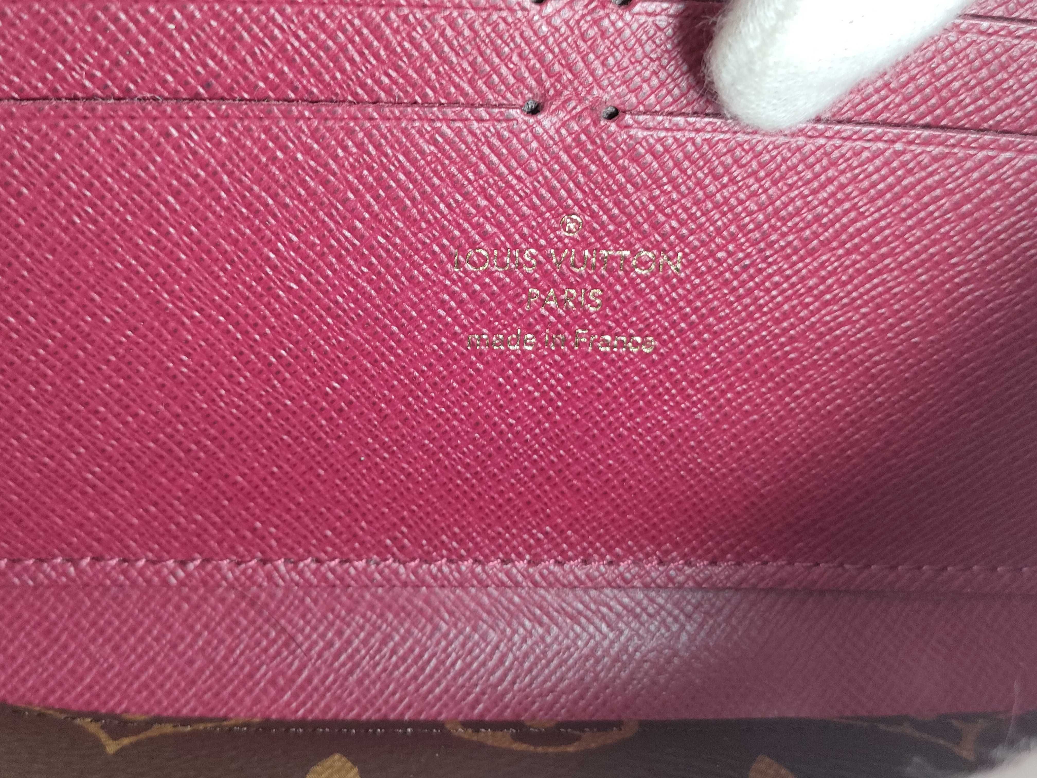 Monogram Portefeuille Clemence Fuchsia Wallet — view 10