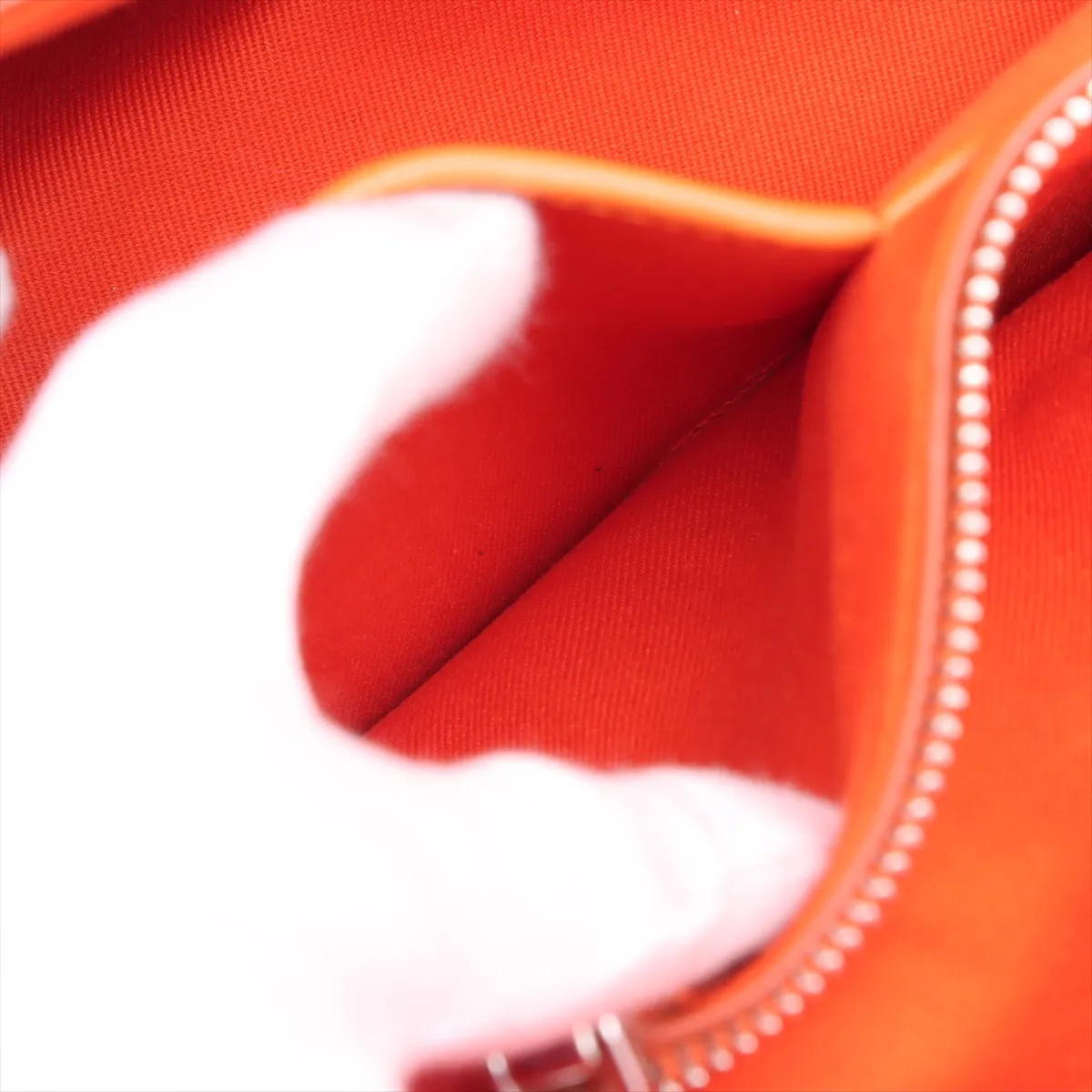 Raffia 2WAY Handbag Orange BN2888 — view 12