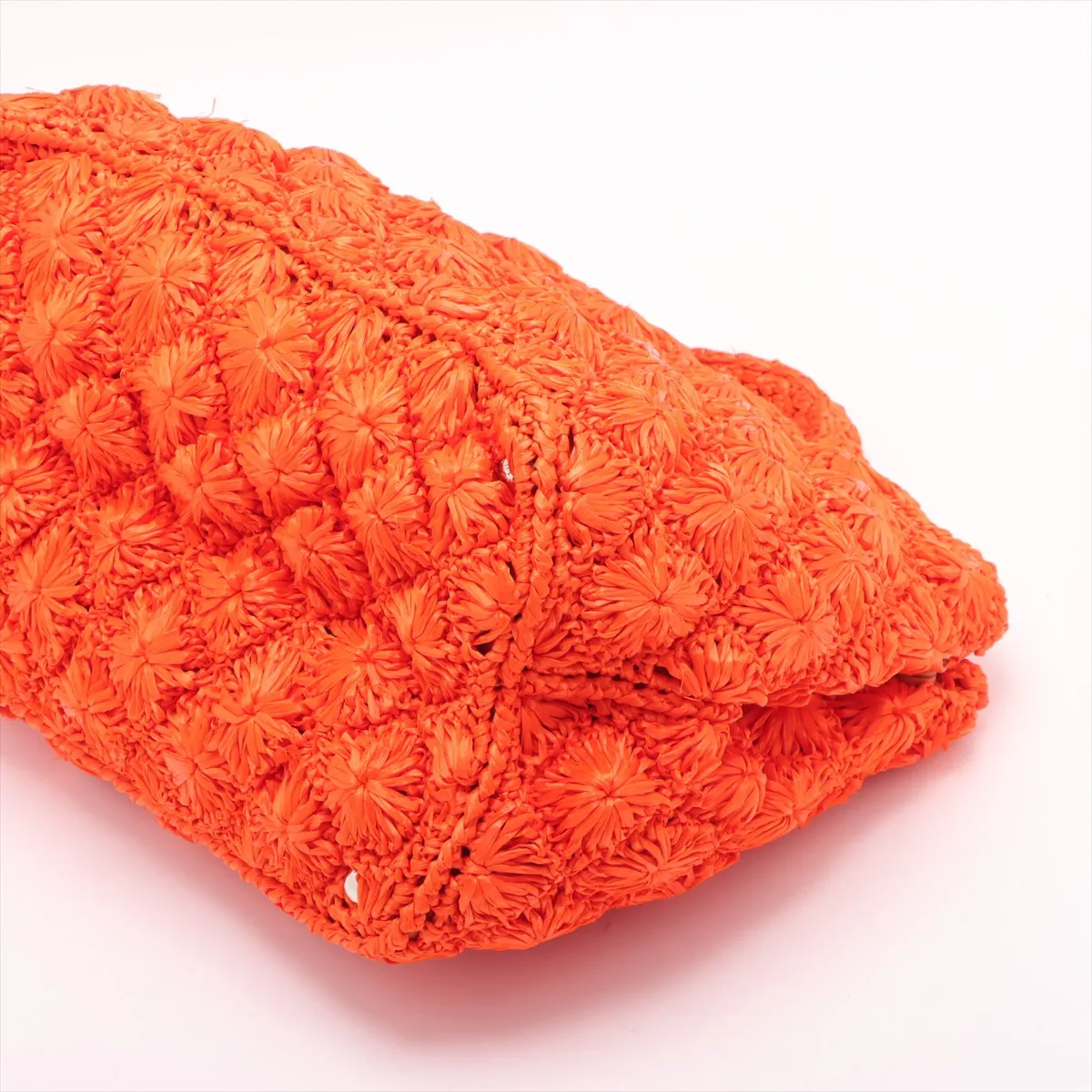 Raffia 2WAY Handbag Orange BN2888 — view 3