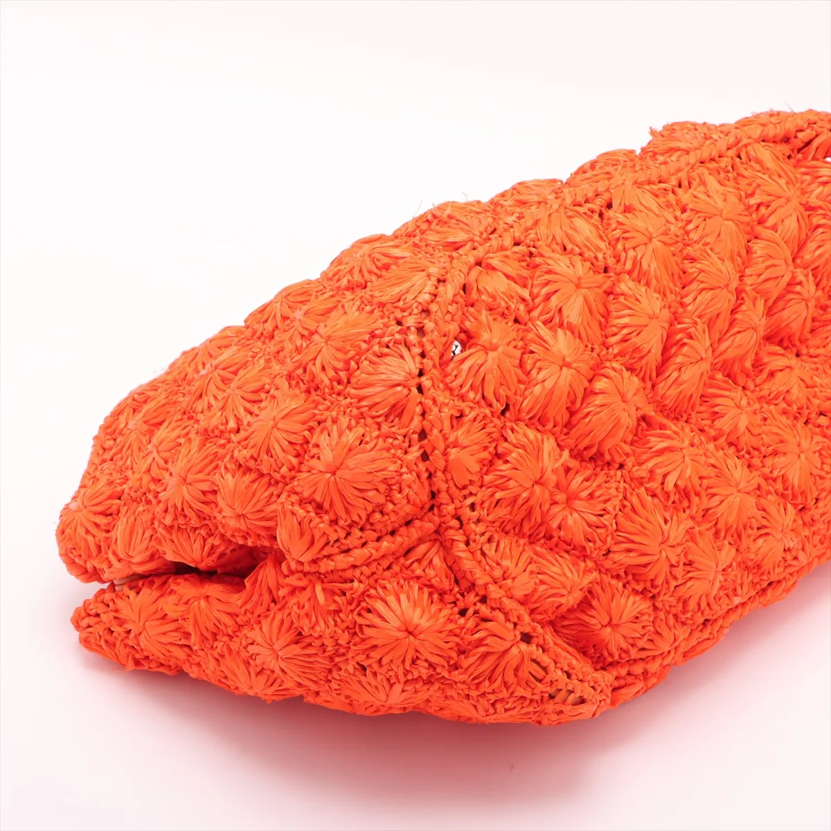 Raffia 2WAY Handbag Orange BN2888 — view 4