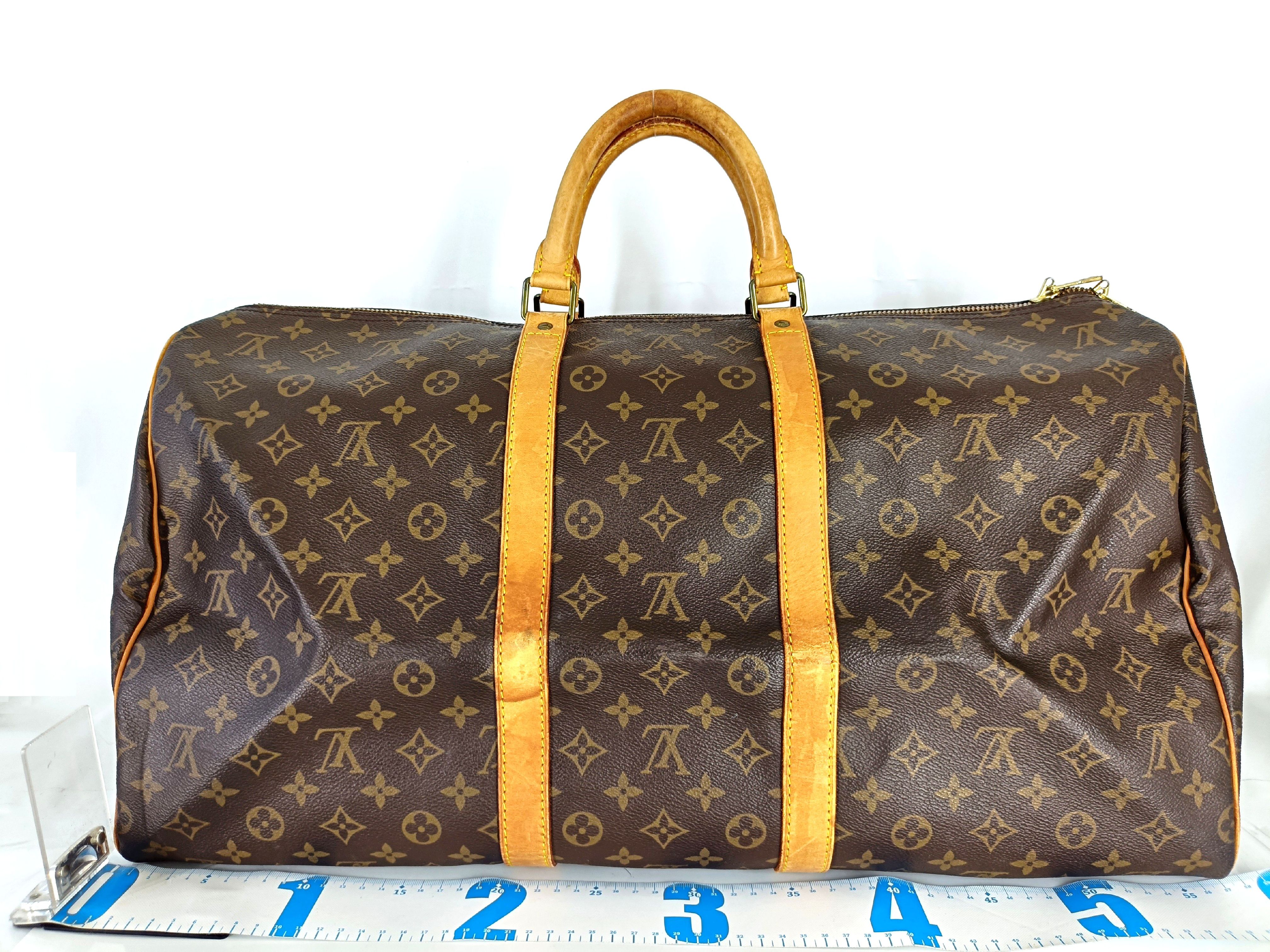 Monogram Keepall 55 M41424 MI9002 Boston Bag — view 2