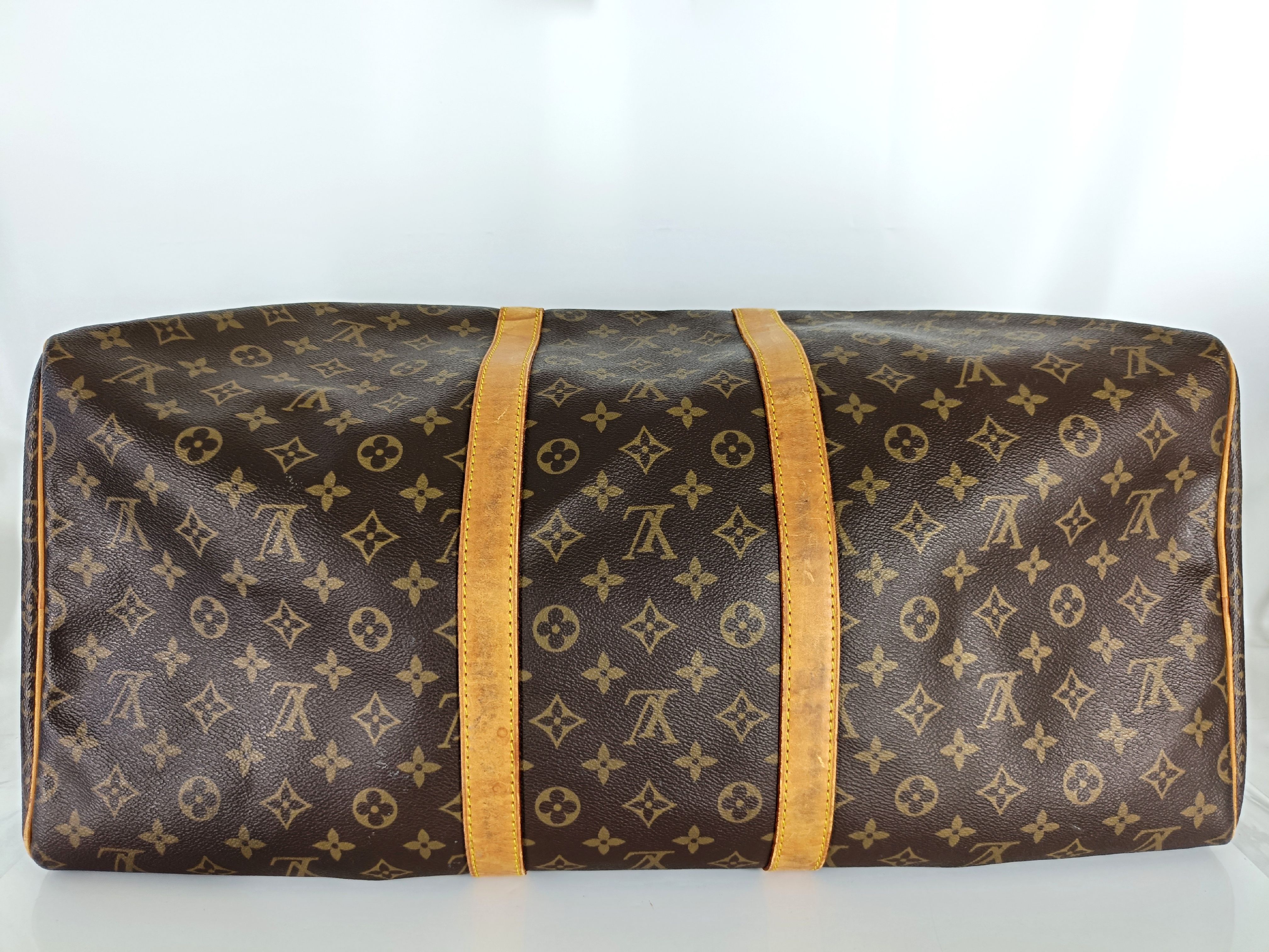 Monogram Keepall 55 M41424 MI9002 Boston Bag — view 9