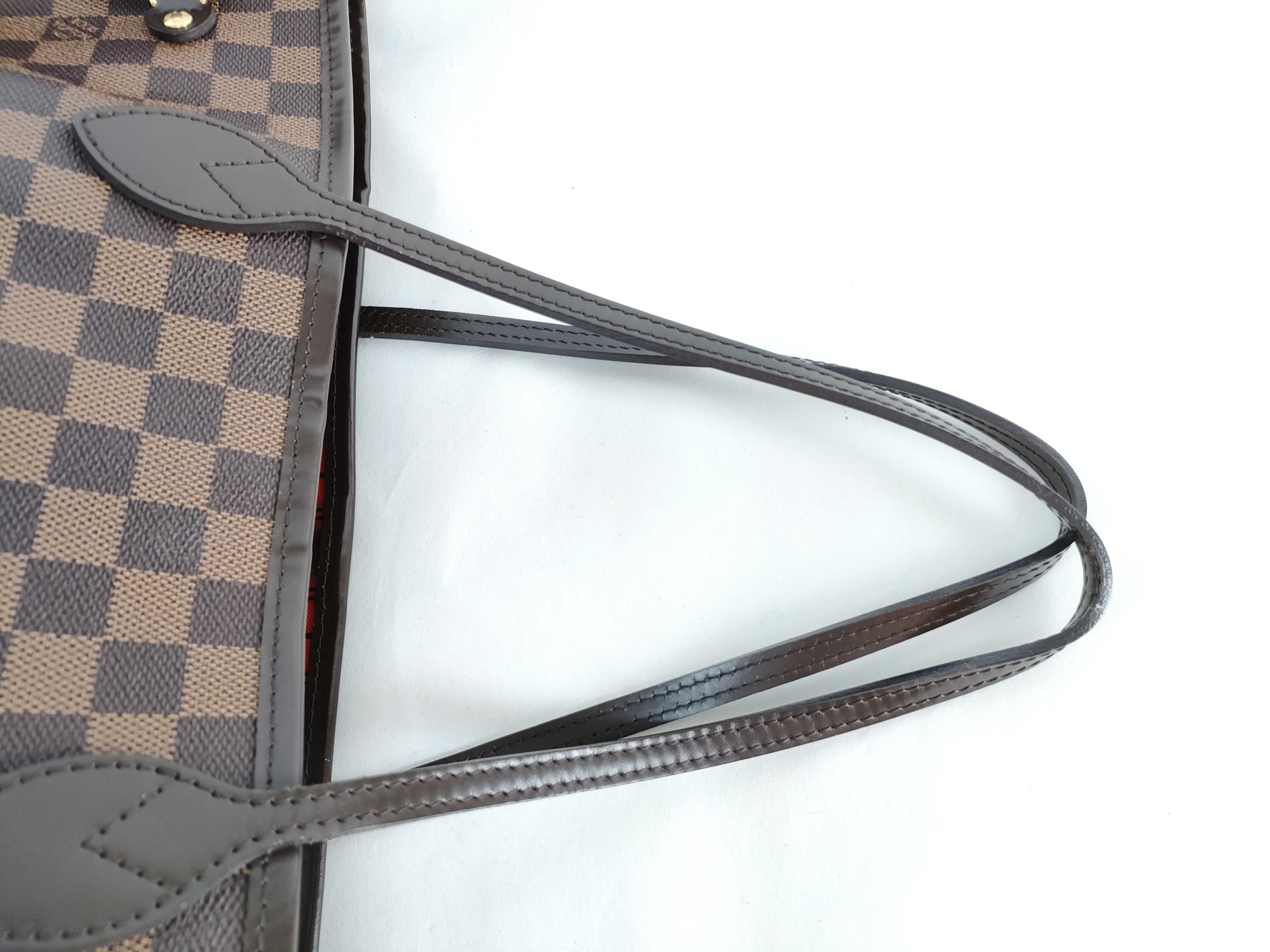 Damier Vuitton Neverfull MM N40599 Tote Bag — view 3