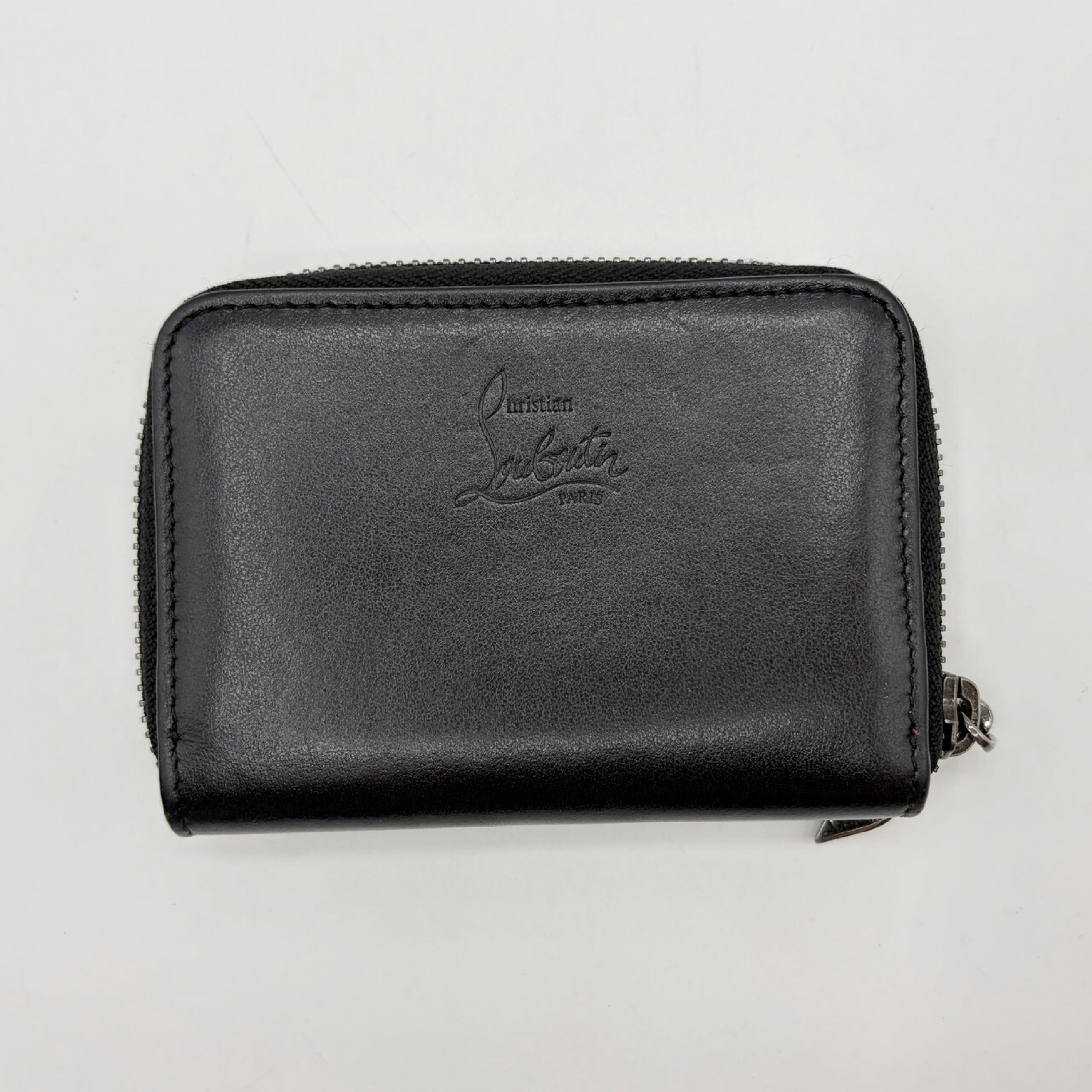 Panettone Leather Studded Coin Case — view 2