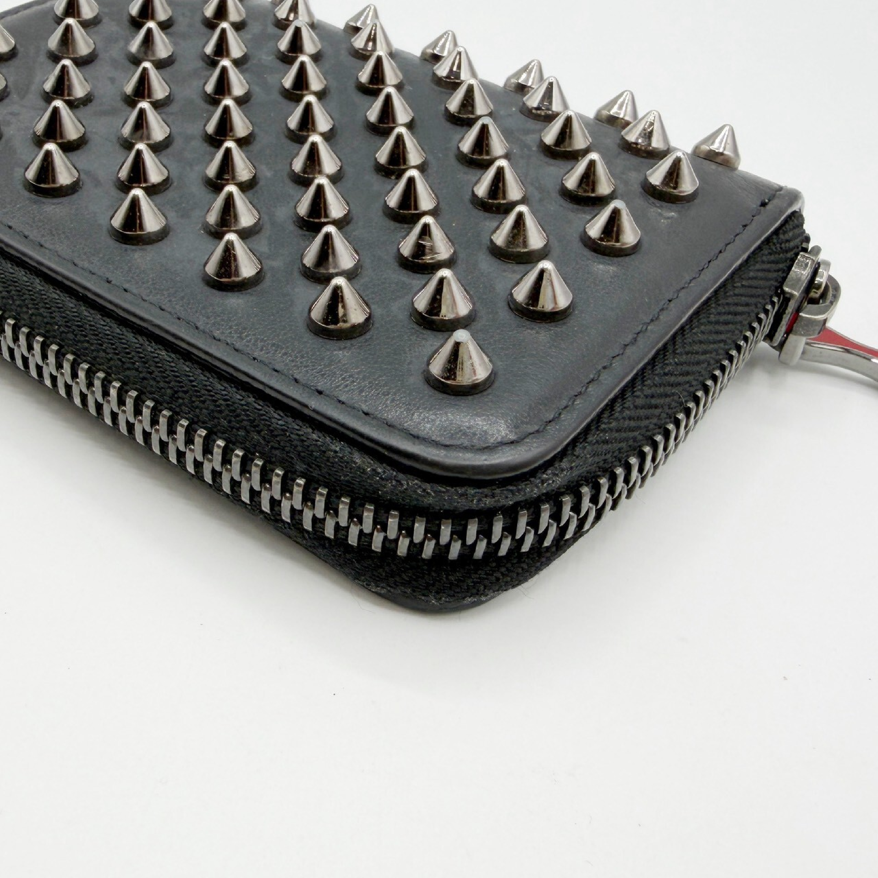 Panettone Leather Studded Coin Case — view 5