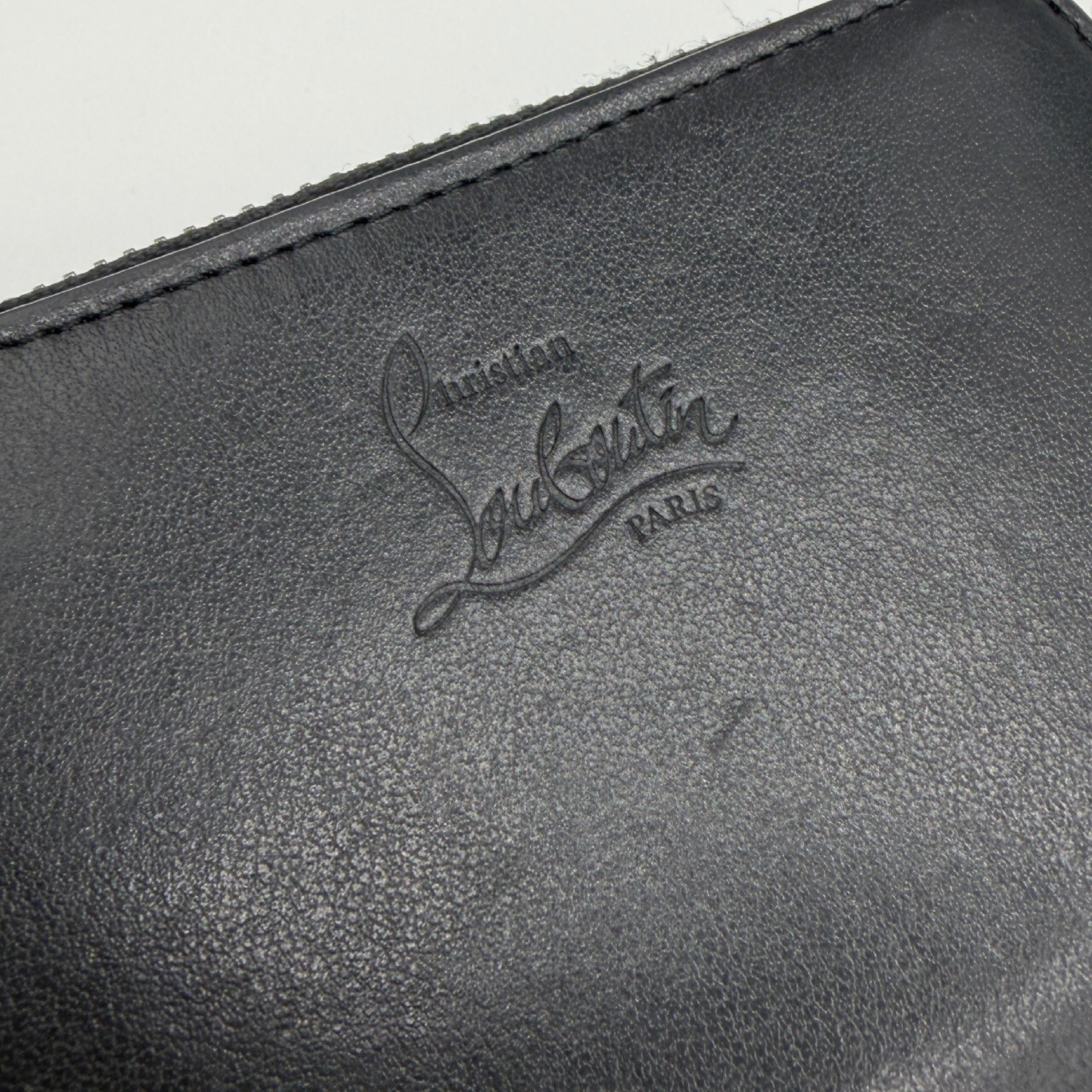 Panettone Leather Studded Coin Case — view 10