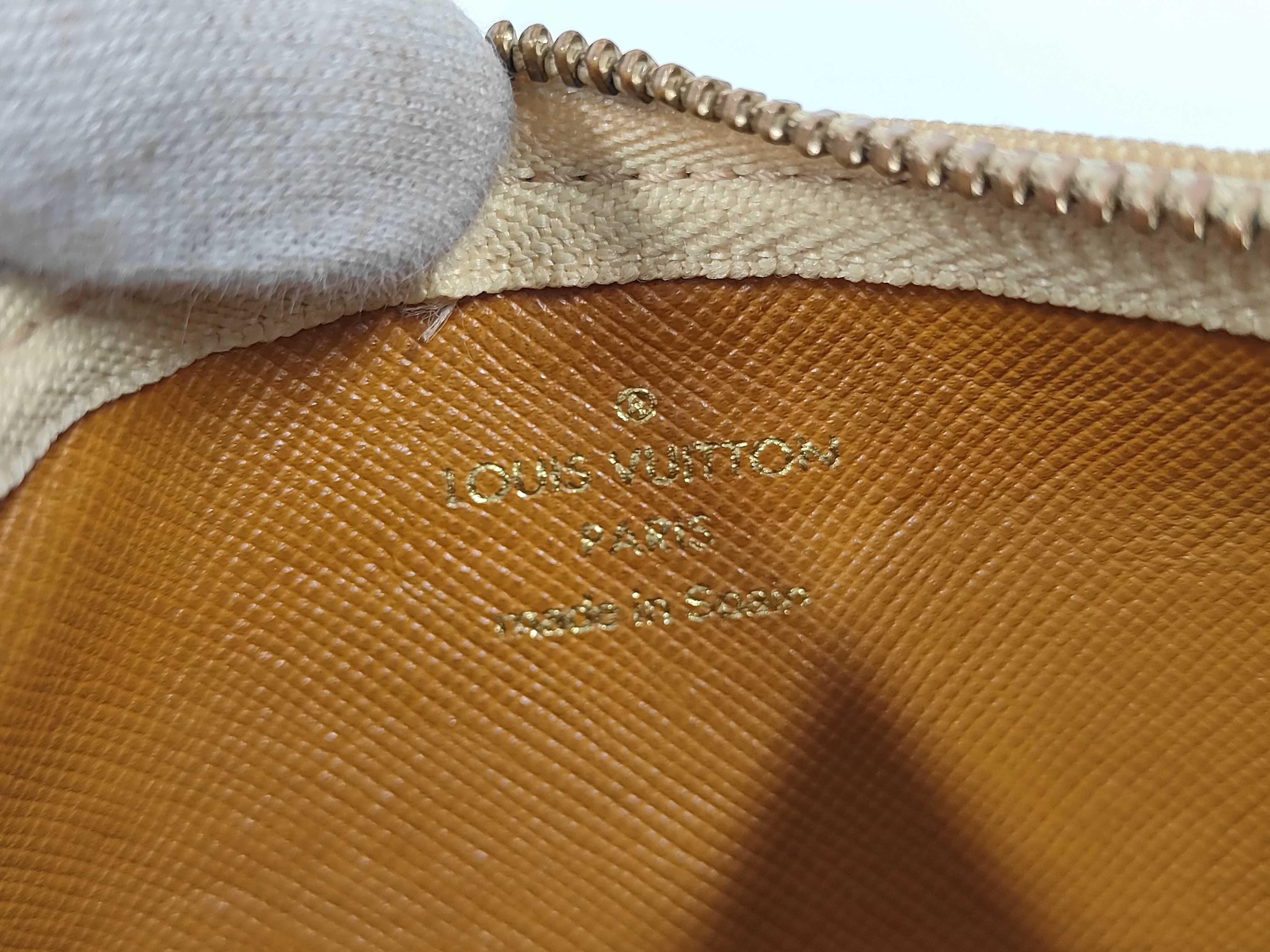 M92438 Monogram Mini Pochette Clé Beige Coin Case — view 6