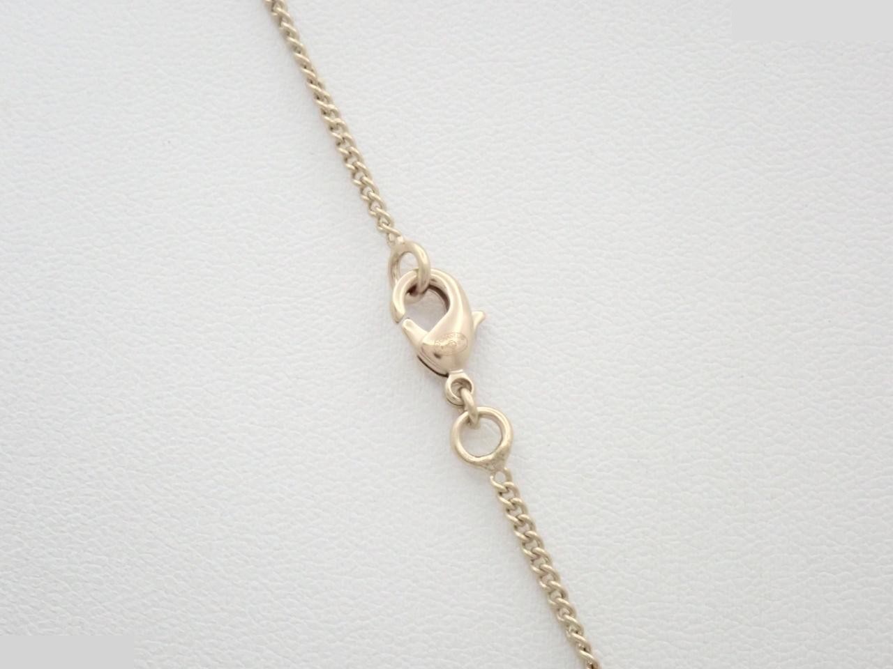 Necklace B12C Mini Coco Mark Pearl Gold Chain — view 2