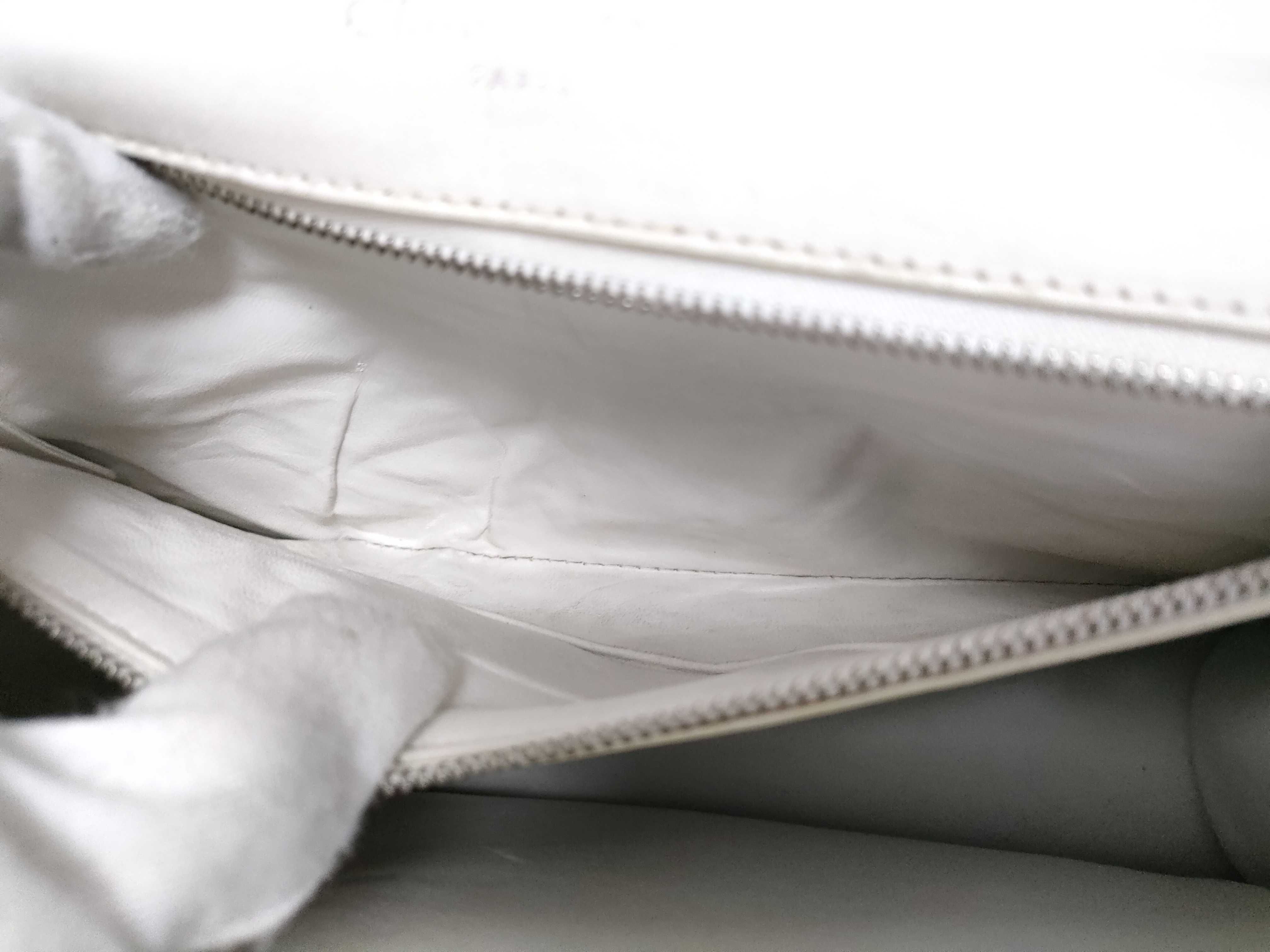 Diorama White Leather 11-MA-0135 Shoulder Bag — view 13