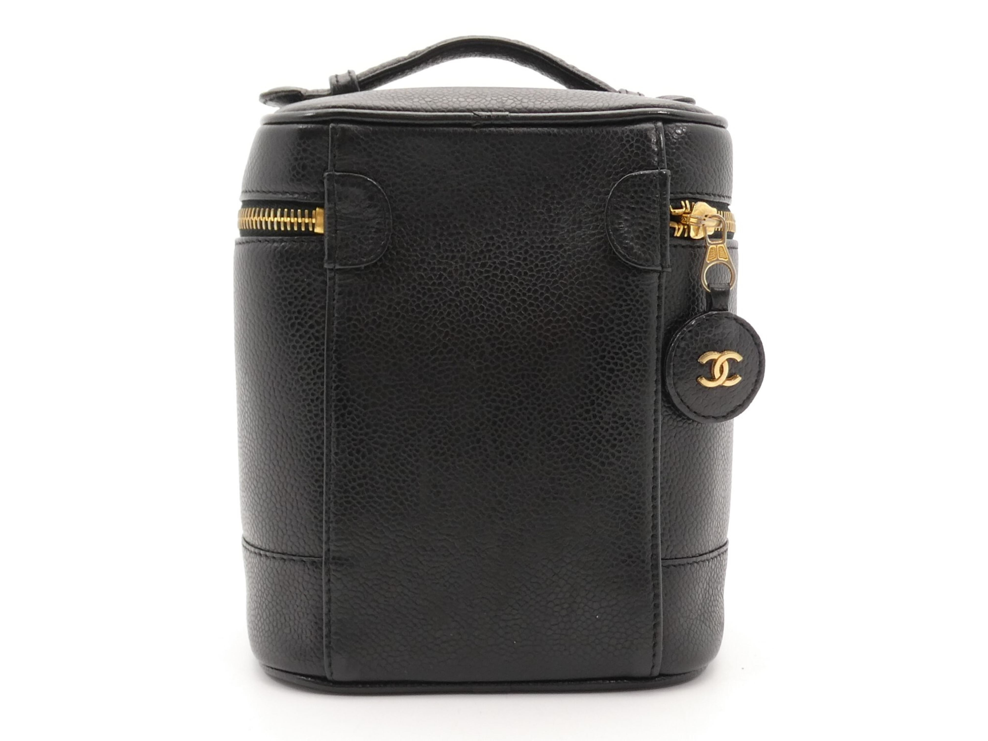 Coco Mark Caviar Skin Vanity Bag — view 2